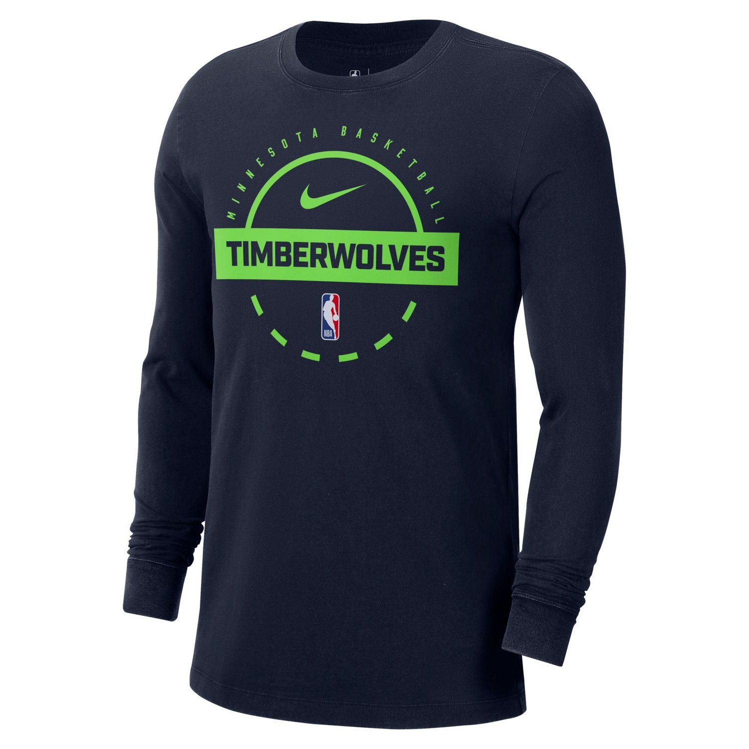 Nike Minnesota Timberwolves Authentic Long Sleeve Practice T-Shirt - view number 2