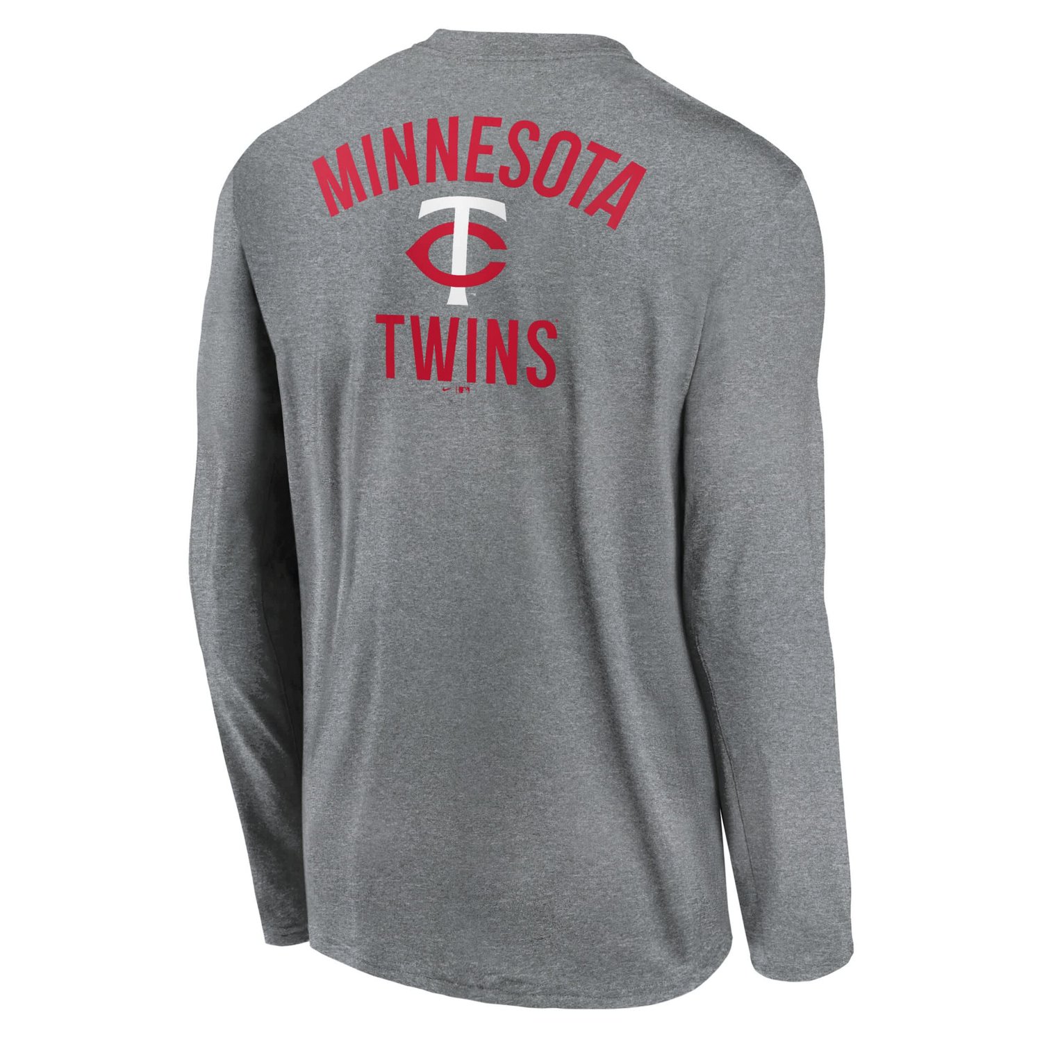 Nike Minnesota Twins 2-Hit Legend Performance Long Sleeve T-Shirt - view number 3