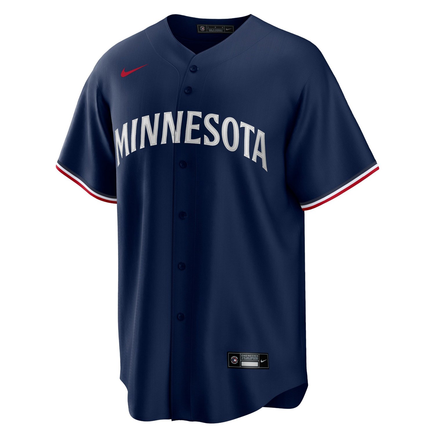 Nike Minnesota Twins Alternate Replica Team Logo Jersey - view number 2