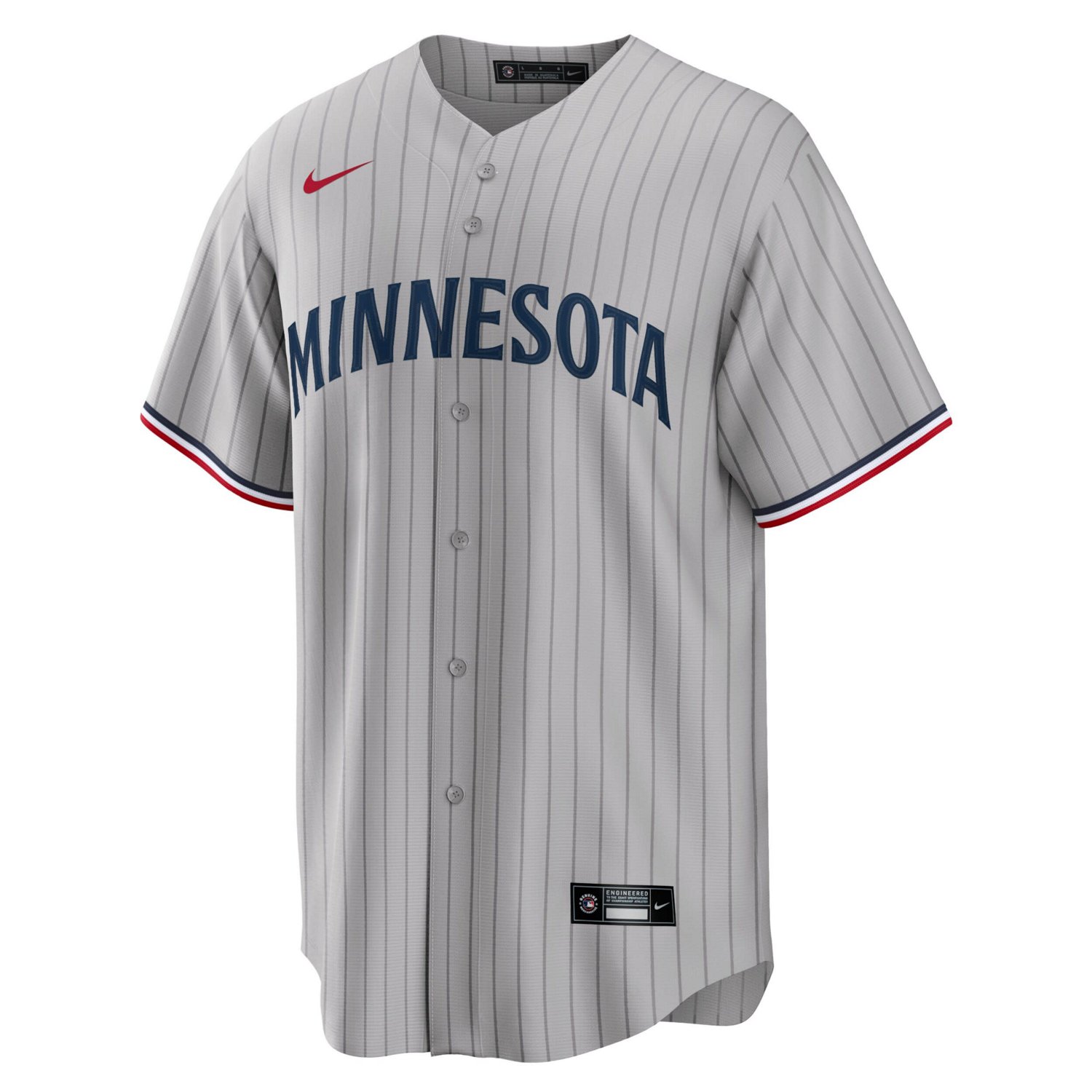Nike Minnesota Twins Road Replica Team Jersey - view number 2