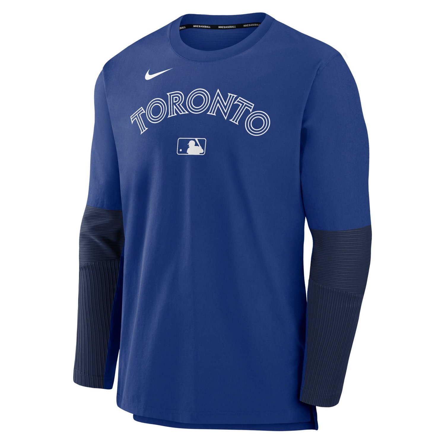 Nike Navy Toronto Blue Jays Authentic Collection Player Lightweight Performance Long Sleeve Top - view number 2