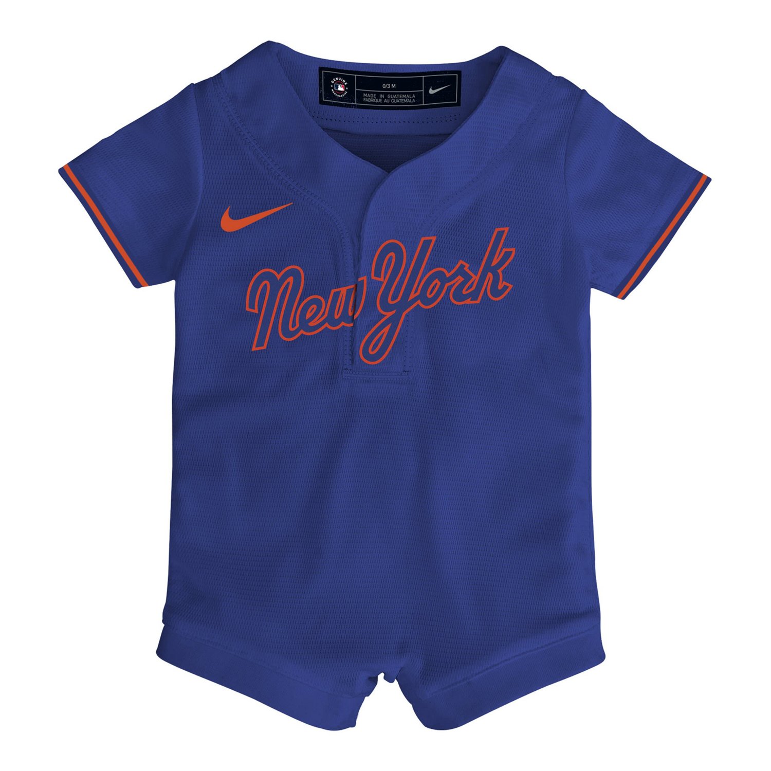 Nike New York Mets Alternate Replica Romper Jersey - view number 2