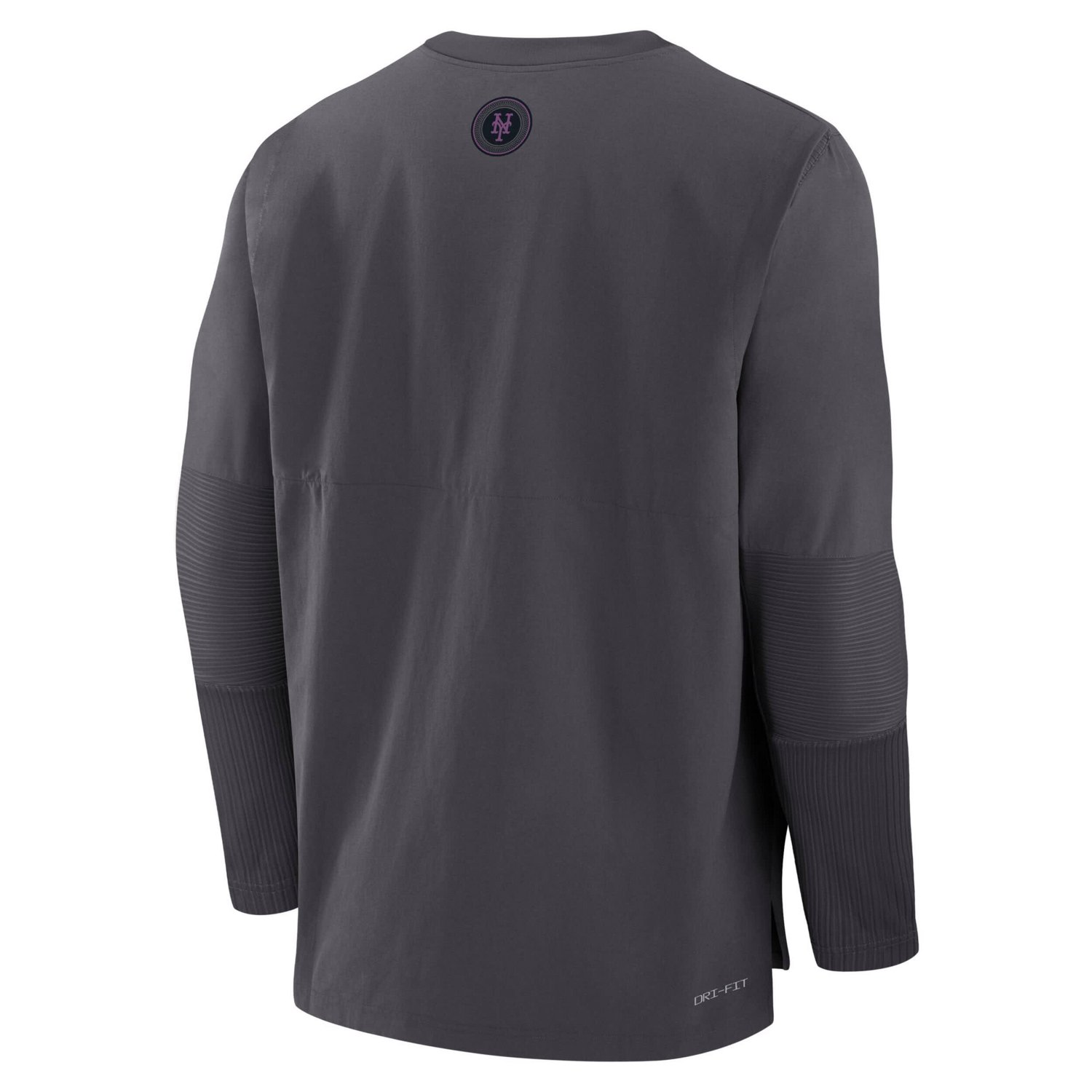 Nike New York Mets Authentic Collection City Connect Lightweight Player Tri-Blend Performance Long Sleeve T-Shirt                - view number 3