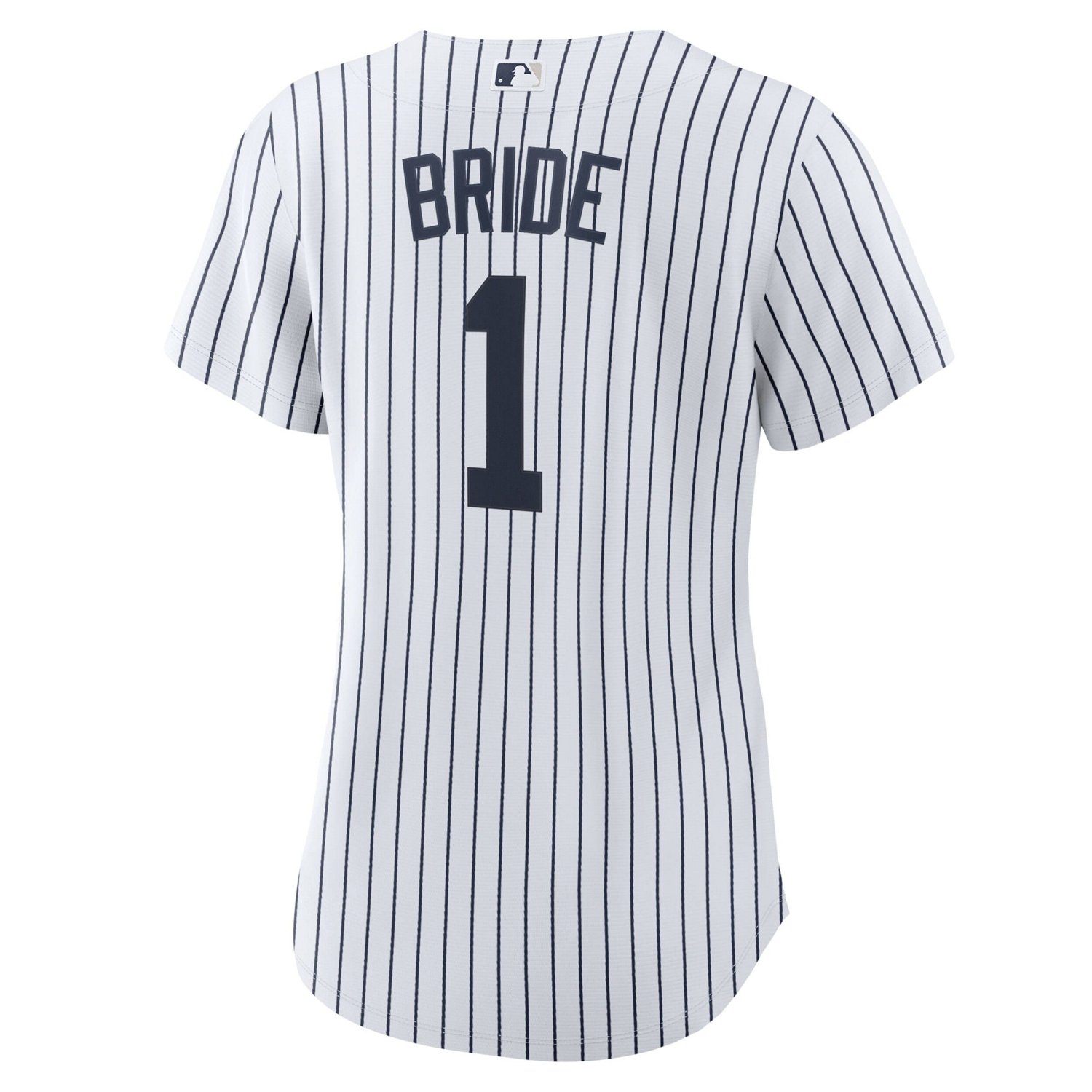 Nike New York Yankees 1 Bride Home Replica Jersey - view number 3