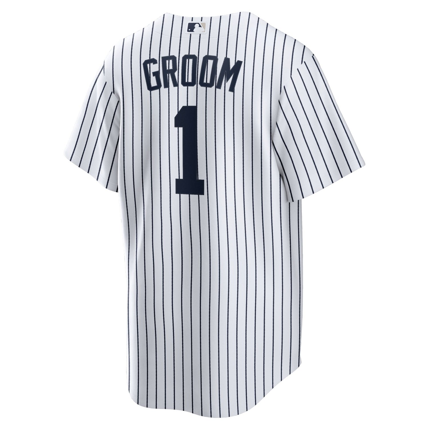 Nike New York Yankees 1 Groom Home Replica Jersey - view number 3