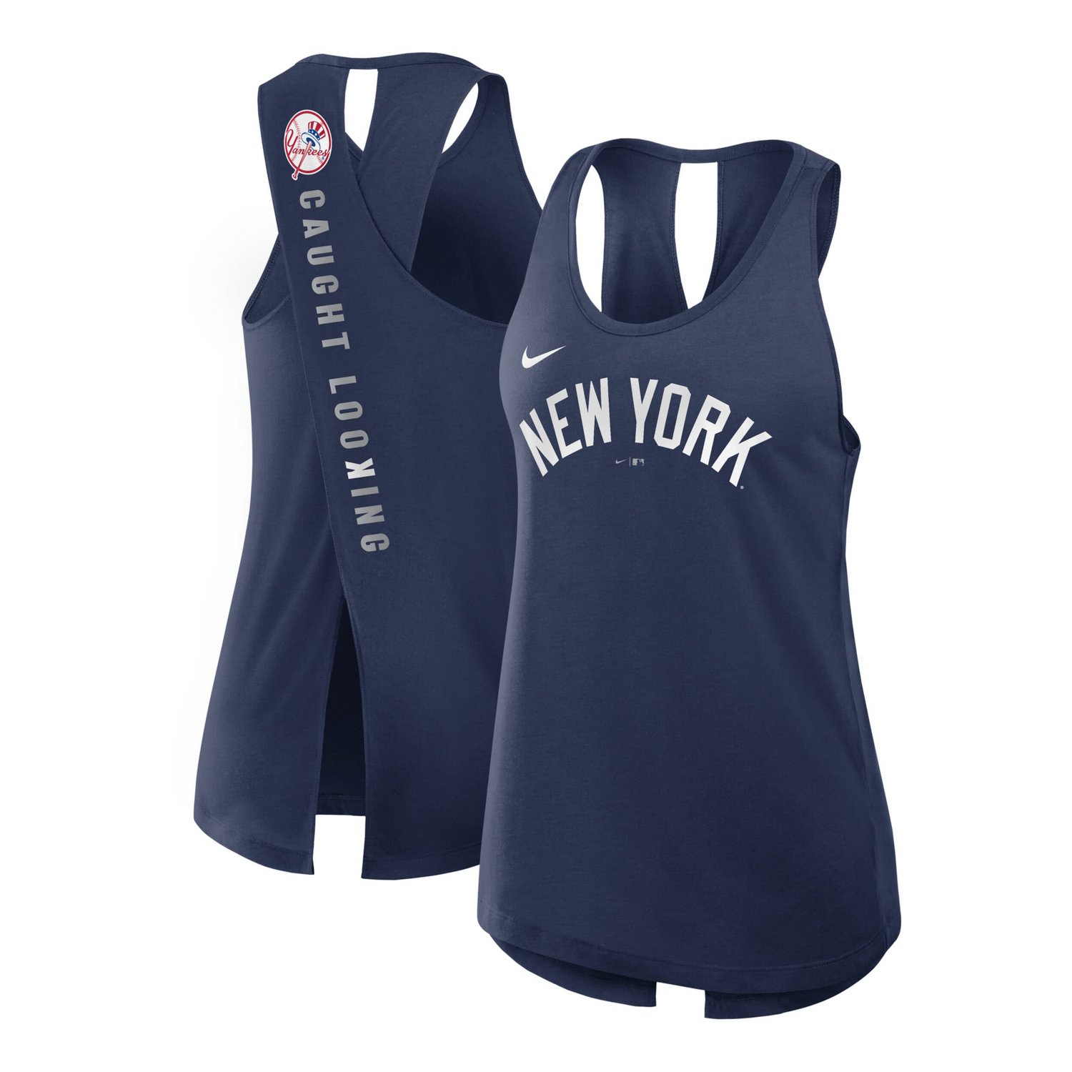 Nike New York Yankees Crisscross Performance Tank Top - view number 1