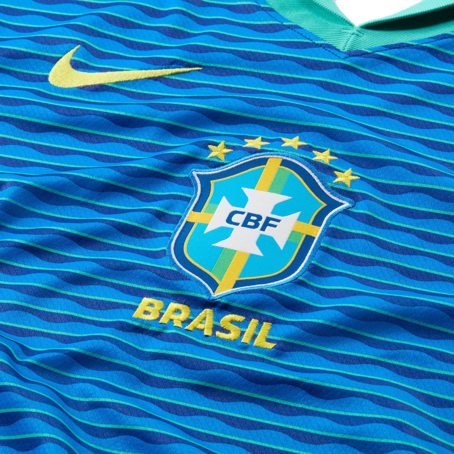 Nike Neymar Jr Brazil National Team 2024 Away Stadium Replica Player Jersey - view number 4