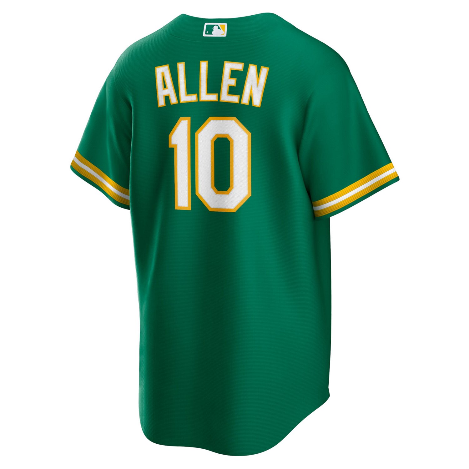 Nike Nick Allen Kelly Oakland Athletics Alternate Replica Jersey                                                                 - view number 3