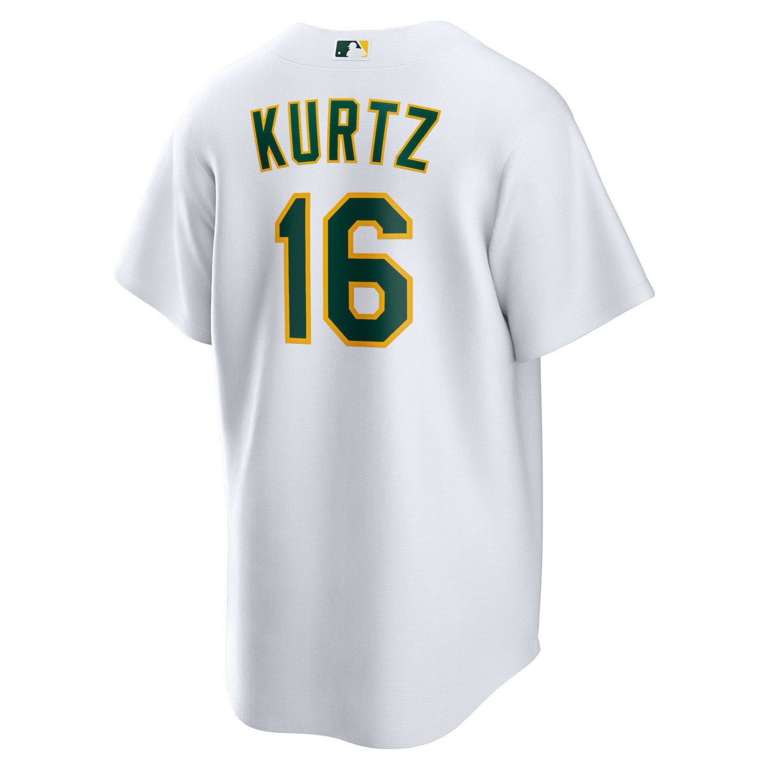 Nike Nick Kurtz Athletics Home Replica Player Jersey - view number 3
