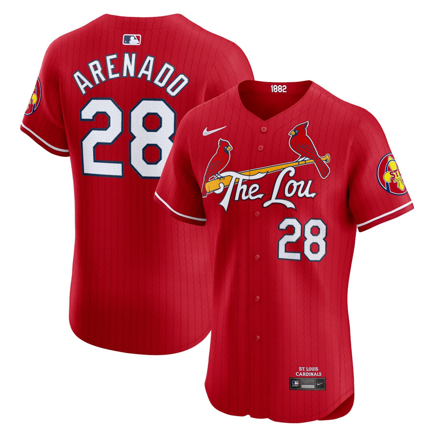 Nike Nolan Arenado St Louis Cardinals 2024 City Connect Elite Player Jersey Academy