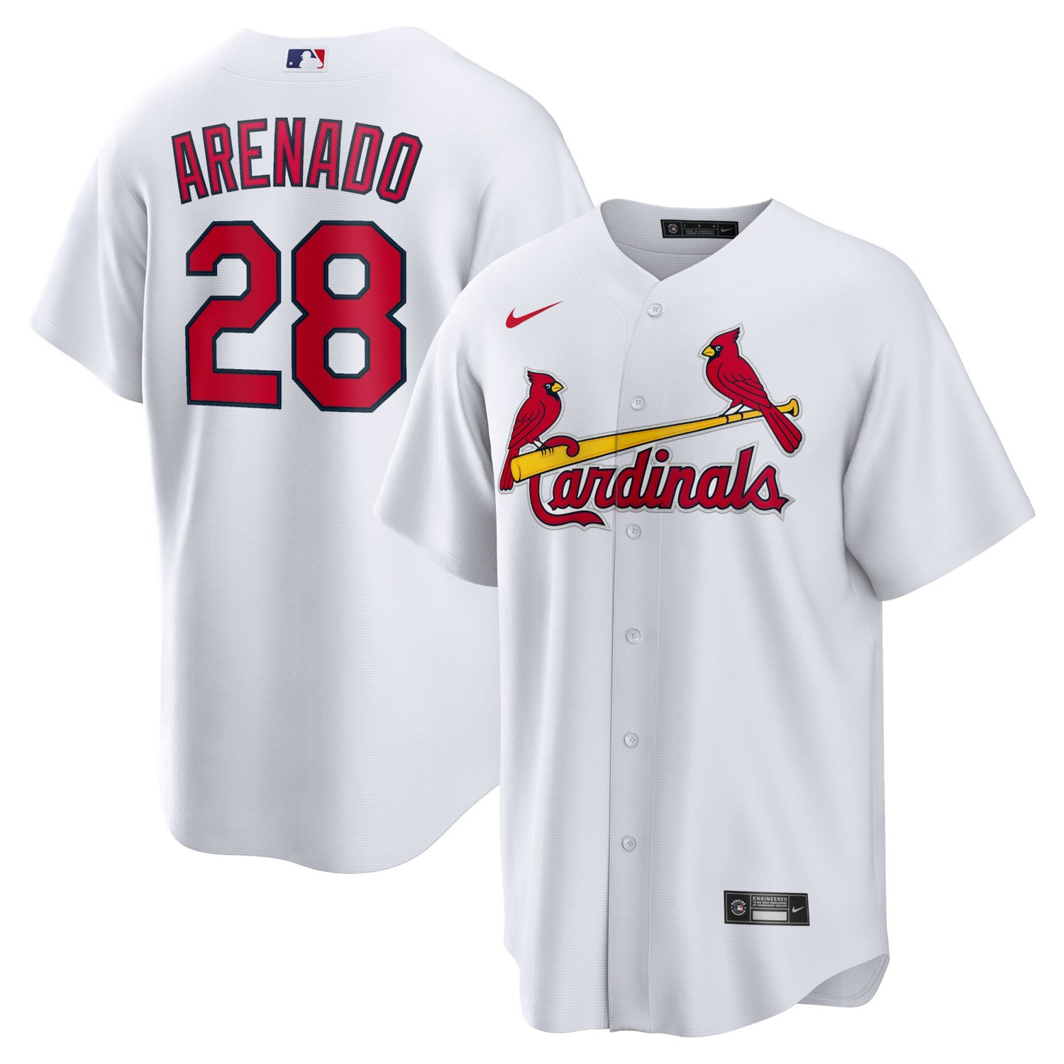 Nike Nolan Arenado St Louis Cardinals 2024 Home Replica Jersey