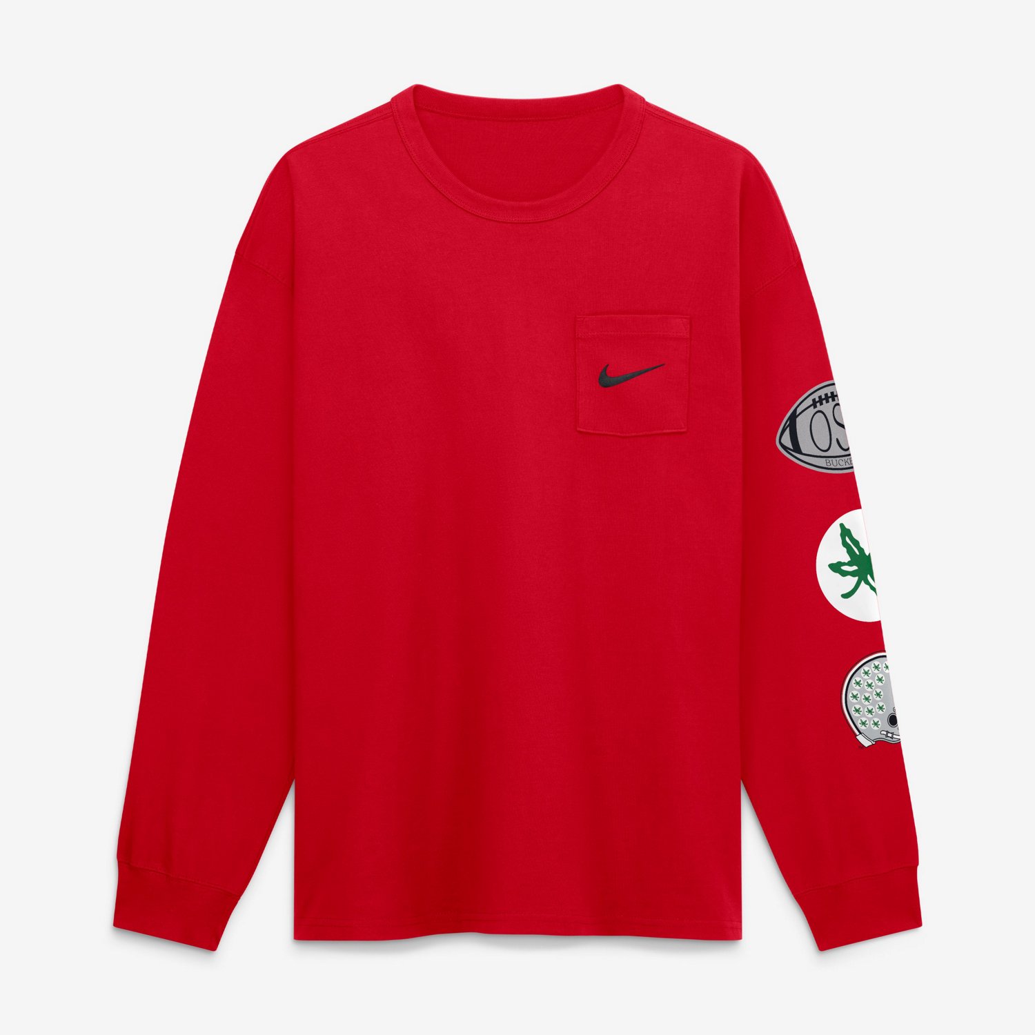 Nike Ohio State Buckeyes Academic Long Sleeve Pocket T-Shirt - view number 2