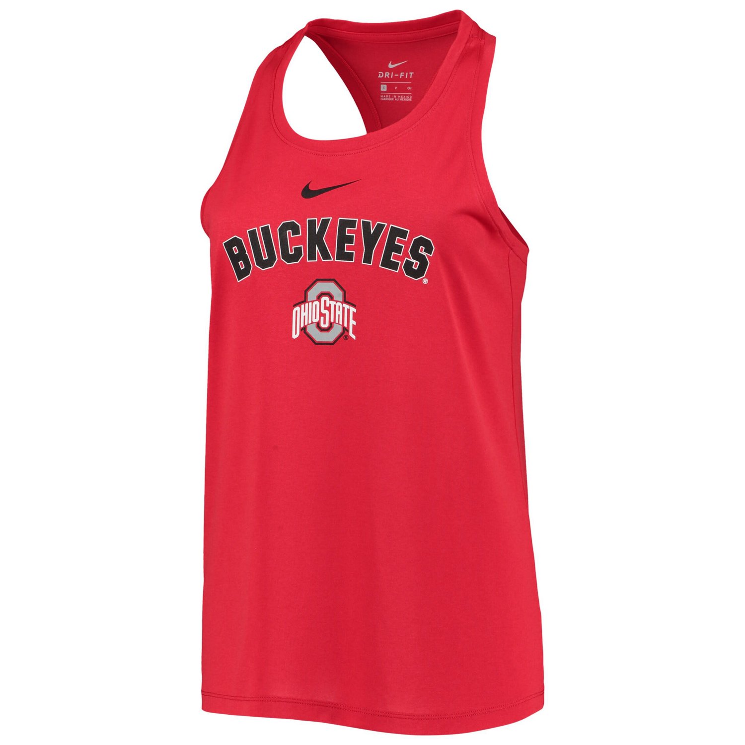 Nike Ohio State Buckeyes Arch  Logo Classic Performance Tank Top - view number 3