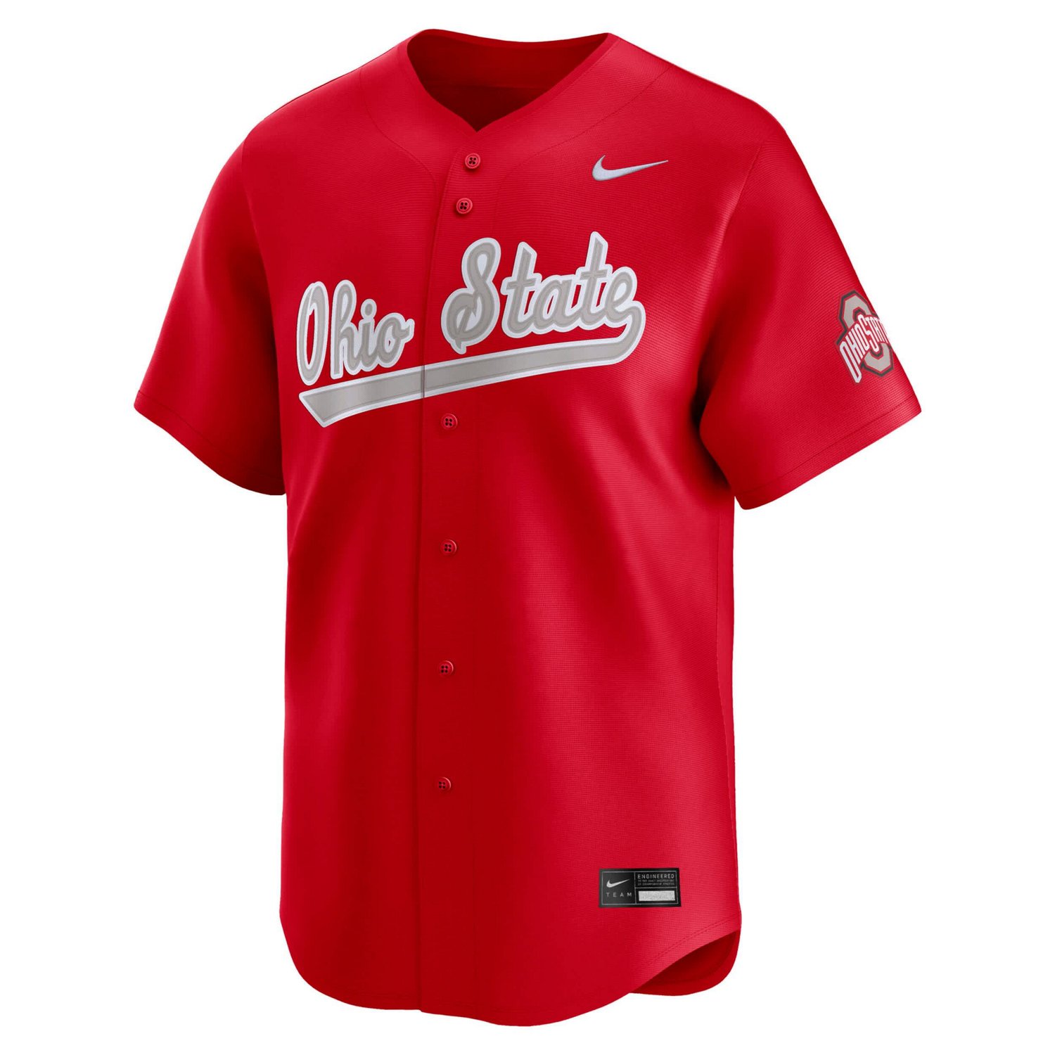 Nike Ohio State Buckeyes College Limited Baseball Jersey - view number 2