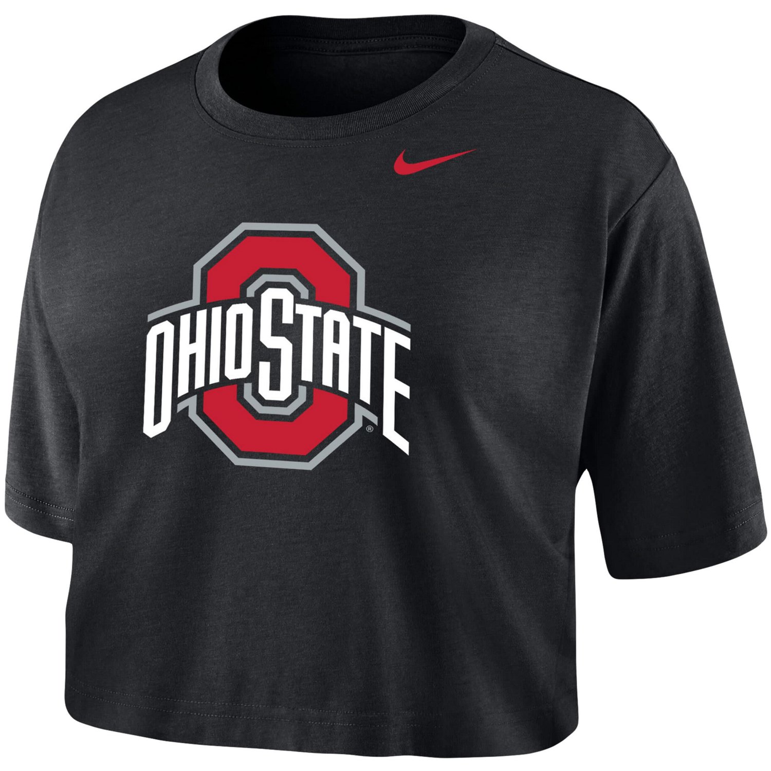 Nike Ohio State Buckeyes Cropped Performance T-Shirt - view number 2