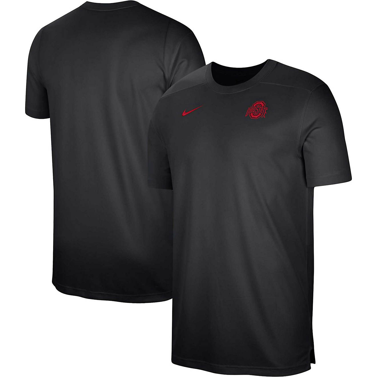 Nike Ohio State Buckeyes Sideline Coaches Performance Top                                                                        - view number 1