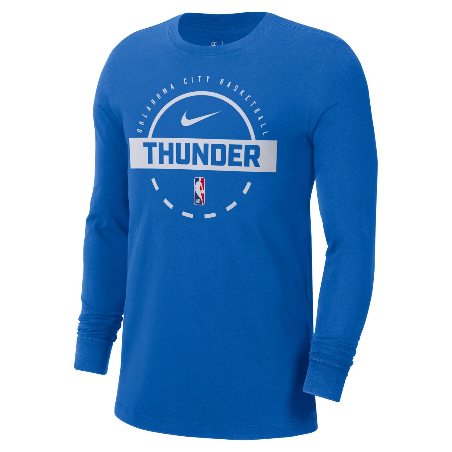 Nike Oklahoma City Thunder Authentic Long Sleeve Practice T-Shirt - view number 2
