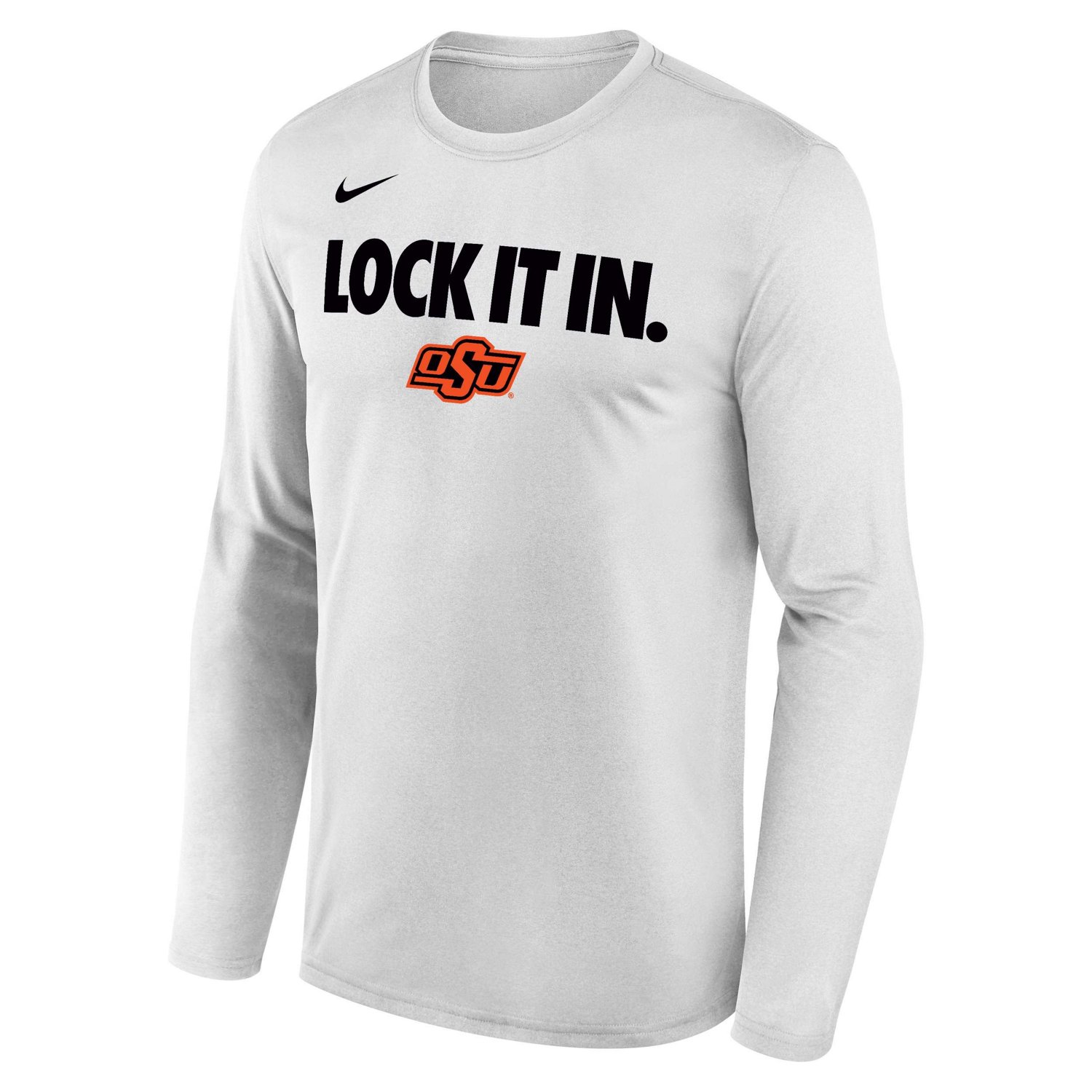 Nike Oklahoma State Cowboys 2026 On-Court Bench Long Sleeve T-Shirt - view number 2