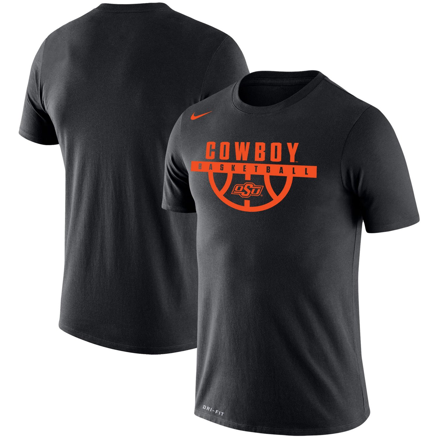 Nike Oklahoma State Cowboys Basketball Drop Legend Performance T-Shirt