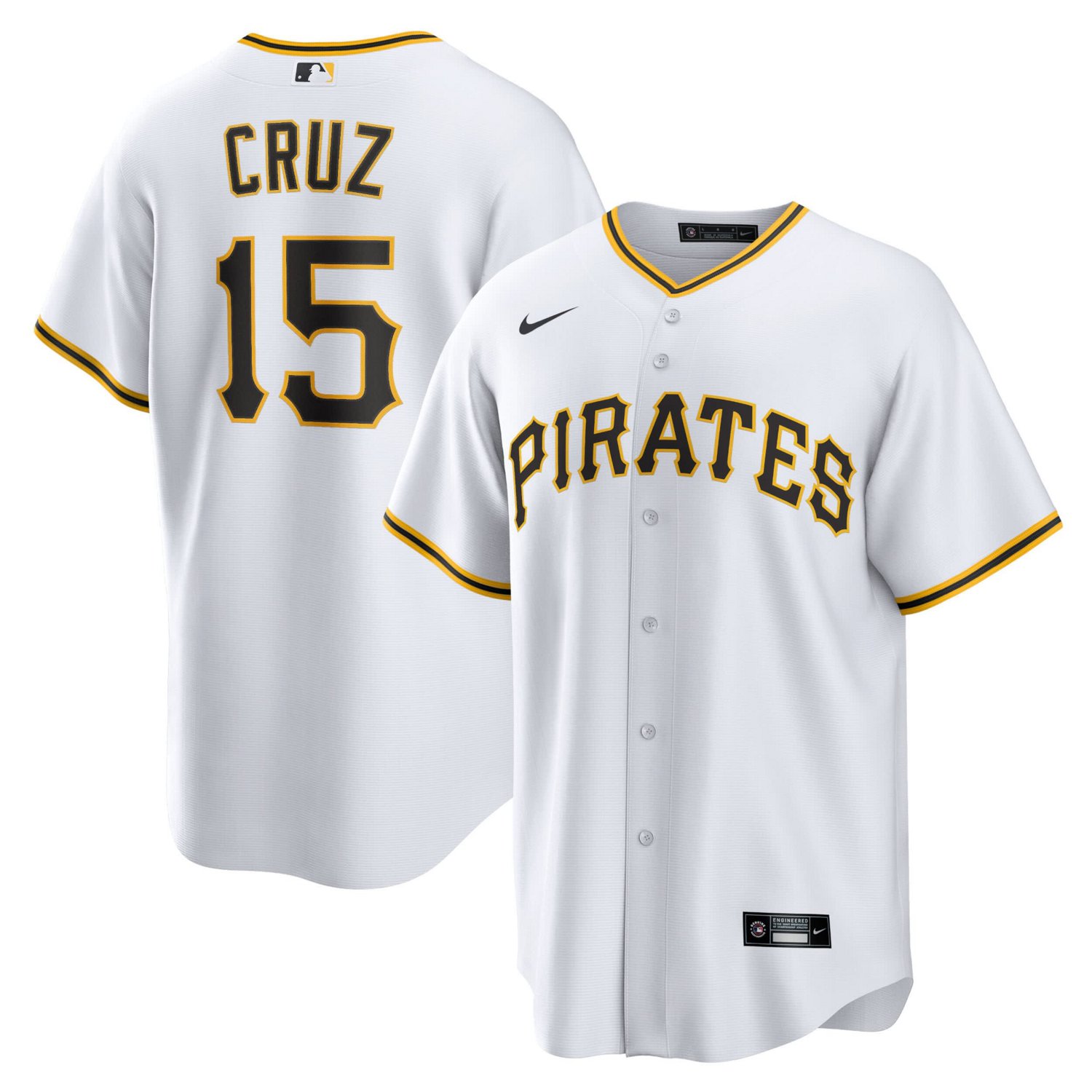 Nike Oneil Cruz Pittsburgh Pirates Home Replica Jersey