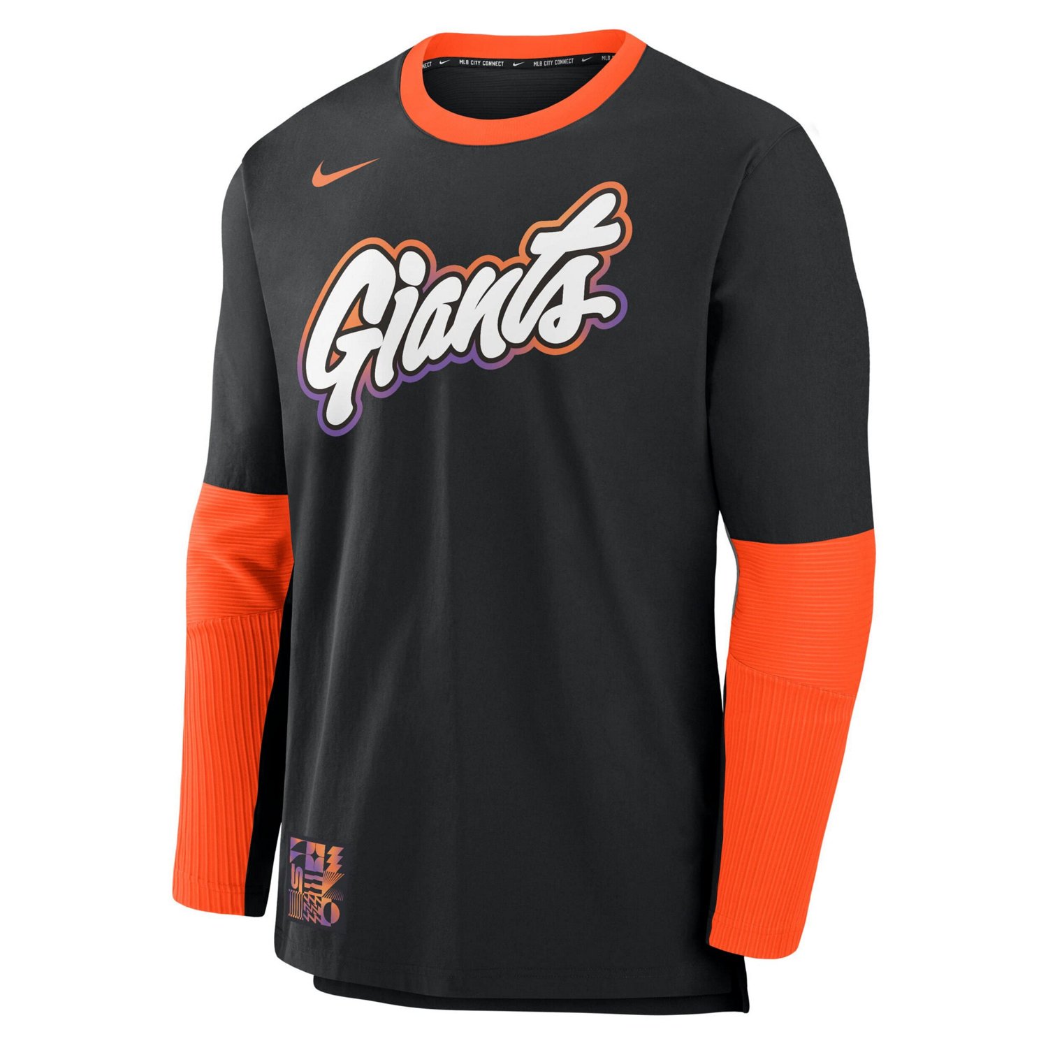 Nike San Francisco Giants 2025 City Connect AC Lightweight Player Tri-Blend Performance LS T-Shirt                               - view number 2