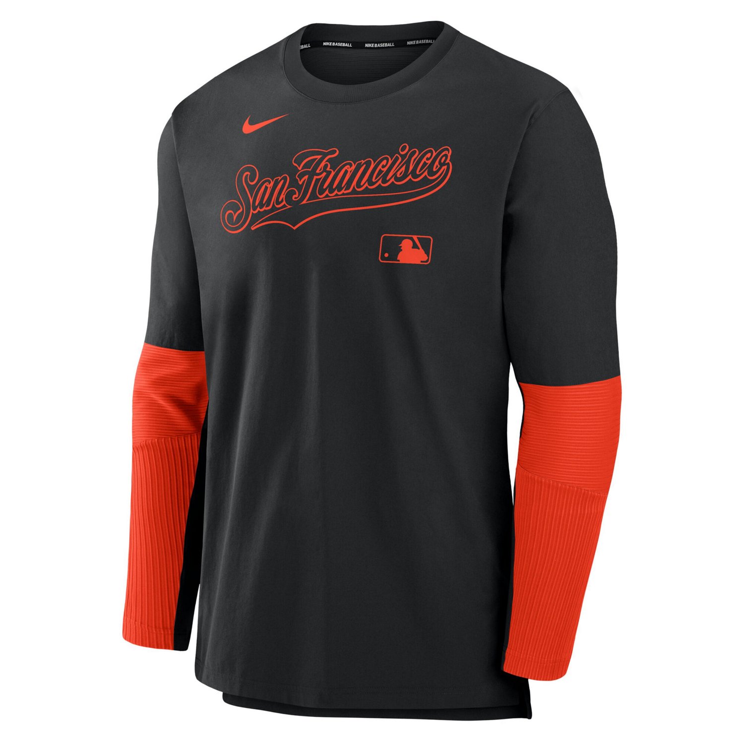Nike Orange San Francisco Giants Authentic Collection Player Lightweight Performance Long Sleeve Top - view number 2