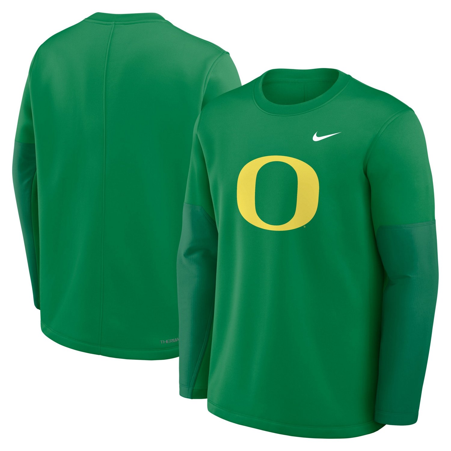 Nike Oregon Ducks 2025 Sideline Coach Performance Long Sleeve T-Shirt - view number 4