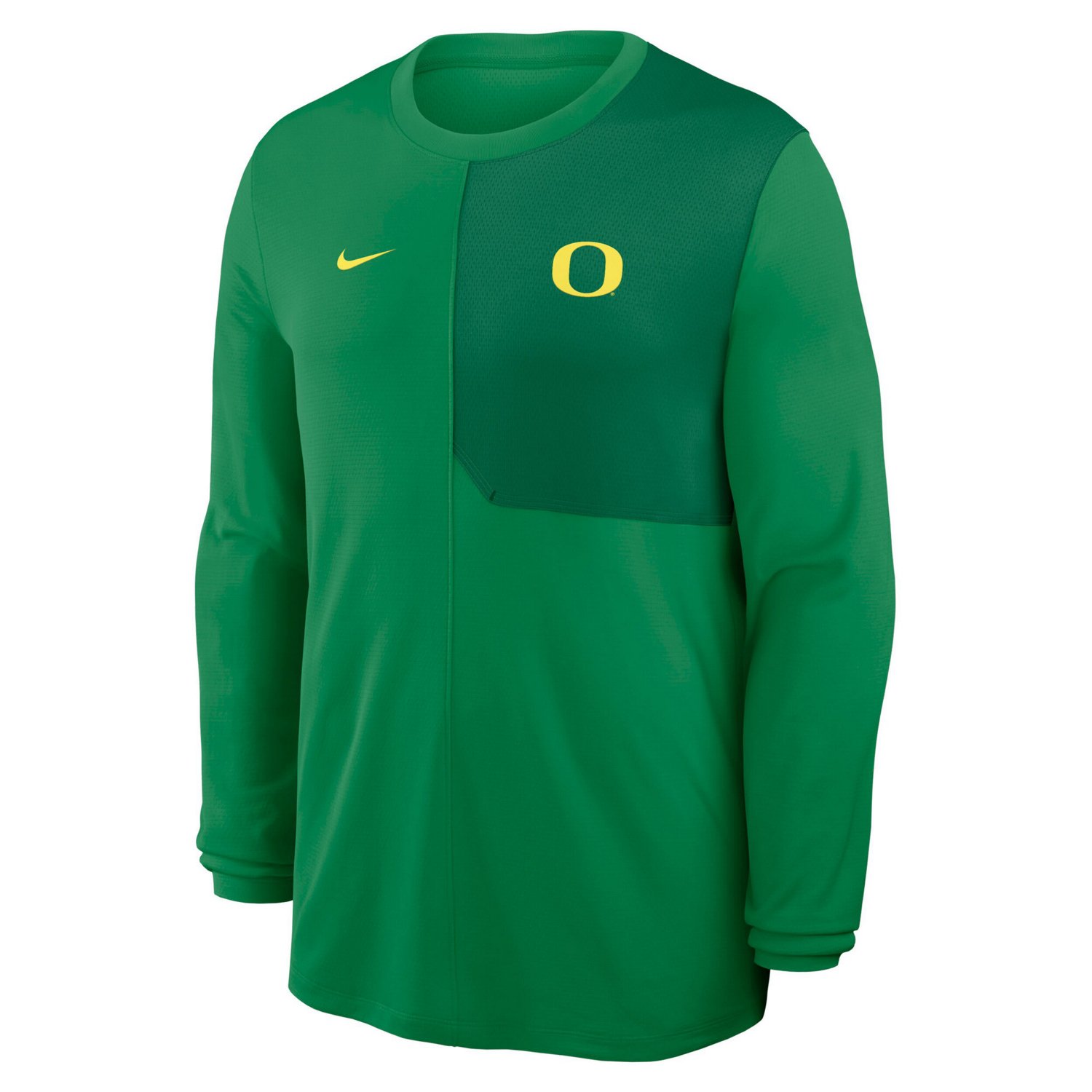 Nike Oregon Ducks 2025 Sideline Coach UV Dri-FIT Long Sleeve Shirt - view number 2