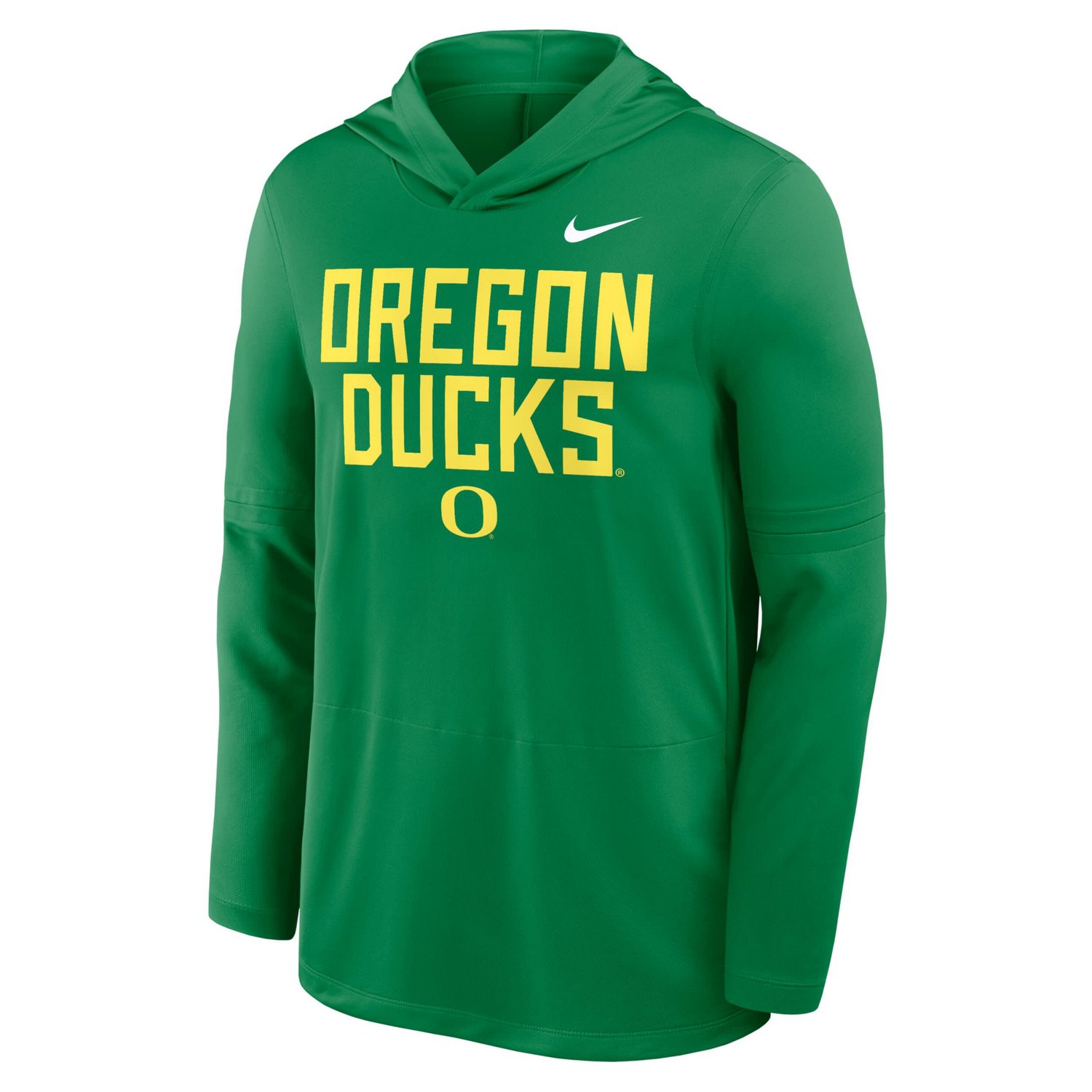 Nike Oregon Ducks 2025 Sideline Dri-FIT Long Sleeve Hoodie T-Shirt - view number 4