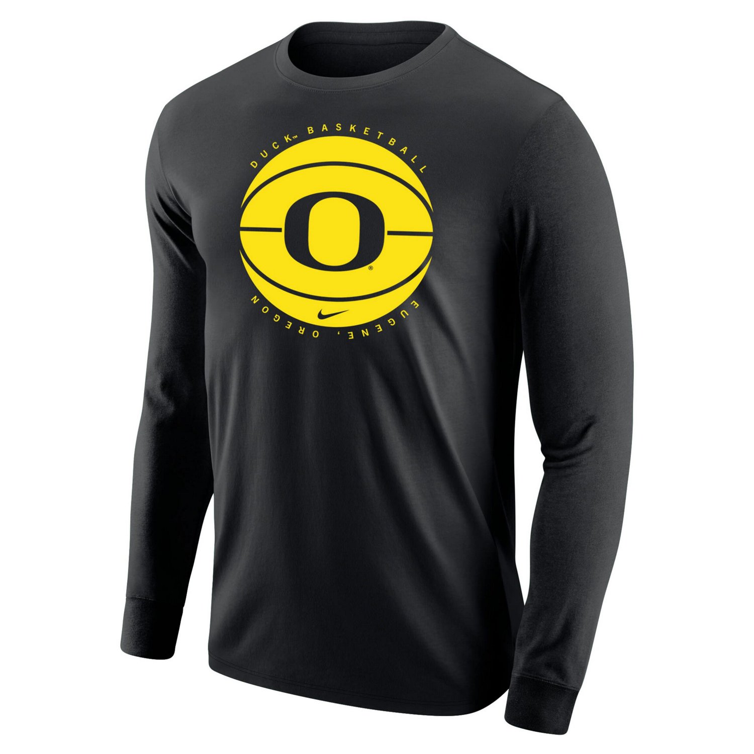 Nike Oregon Ducks Basketball Long Sleeve T-Shirt - view number 2