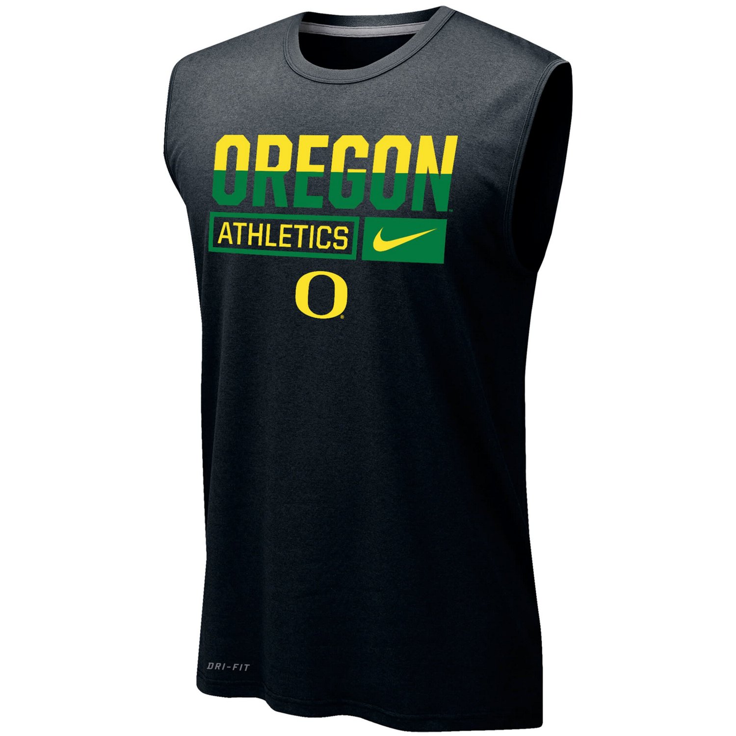 Nike Oregon Ducks Wordmark Drop Legend Performance Tank Top - view number 2