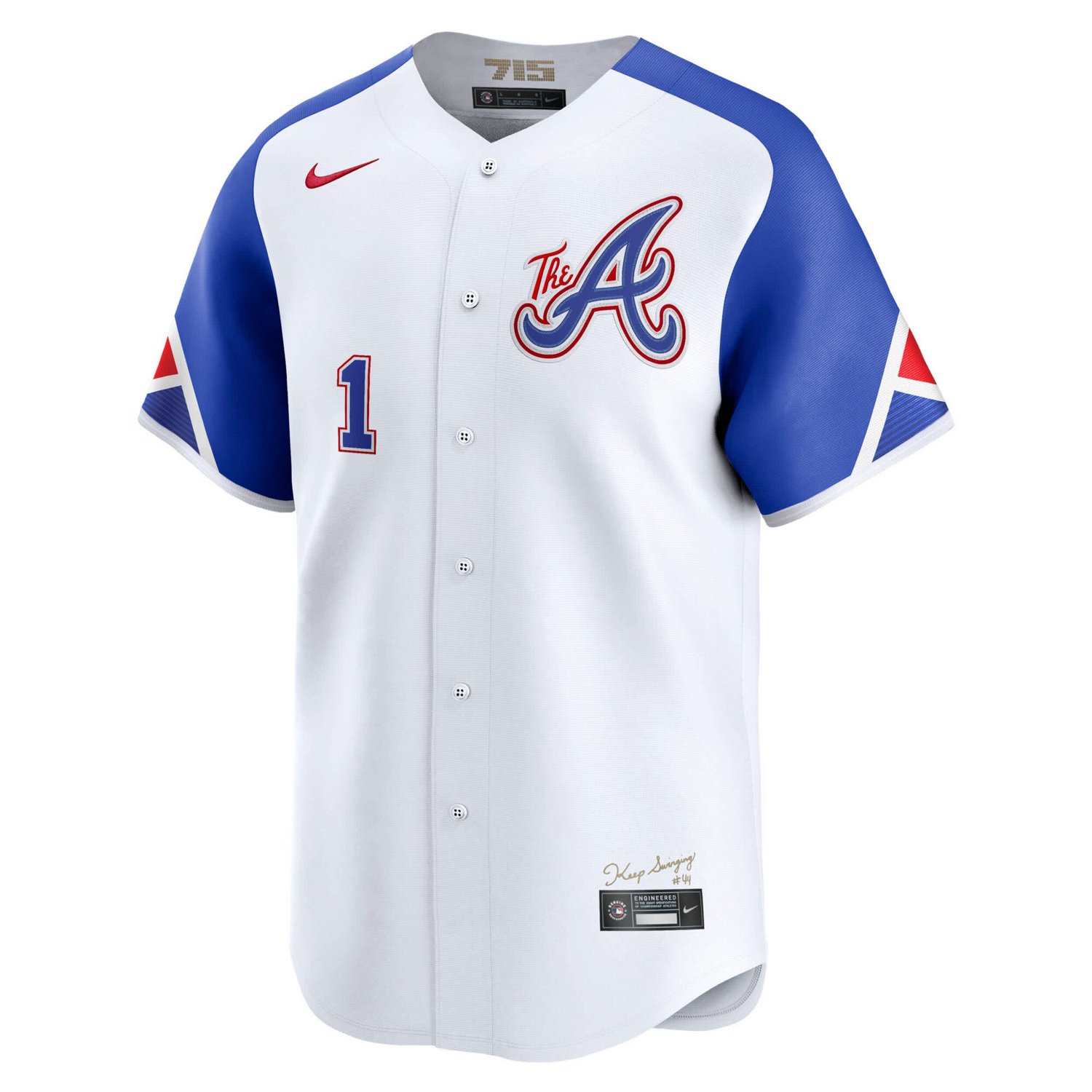 Nike Ozzie Albies Atlanta Braves City Connect Limited Jersey - view number 2