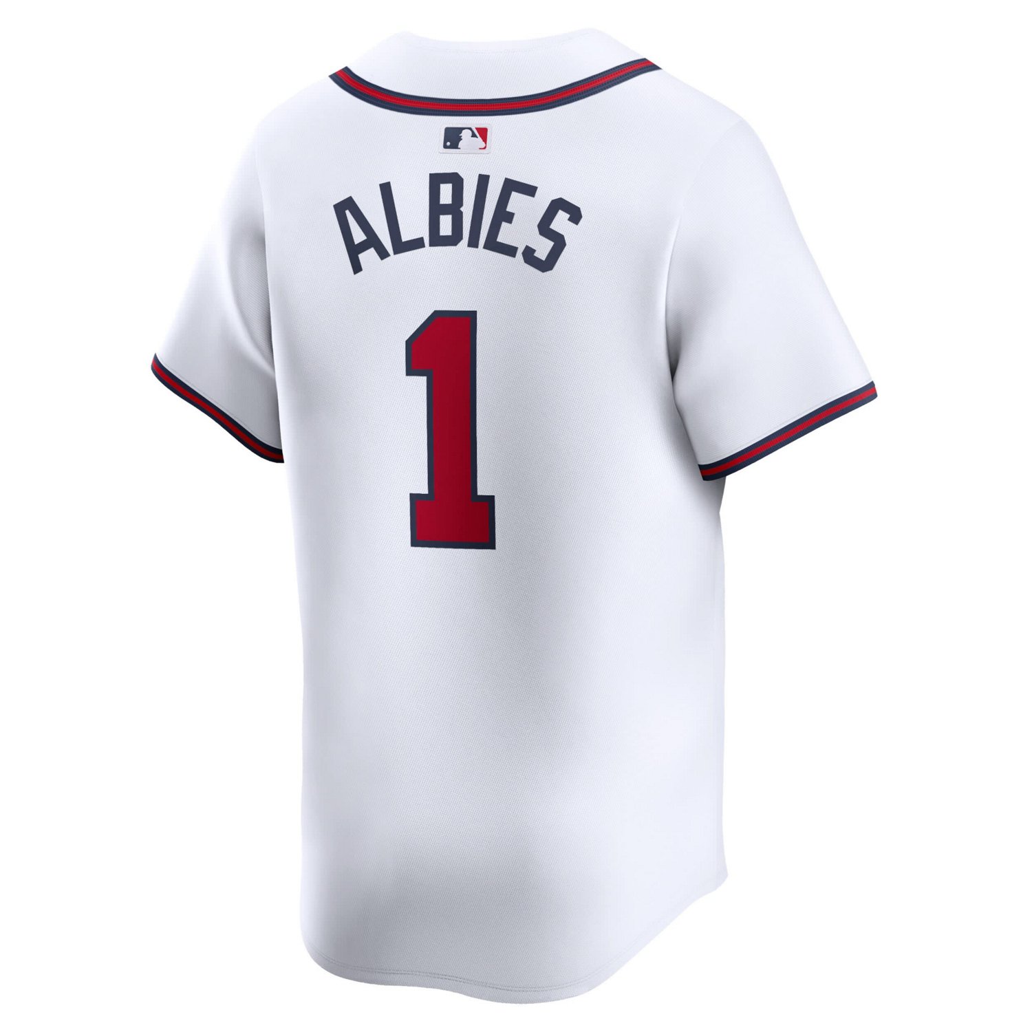 Nike Ozzie Albies Atlanta Braves Home Limited Player Jersey - view number 3