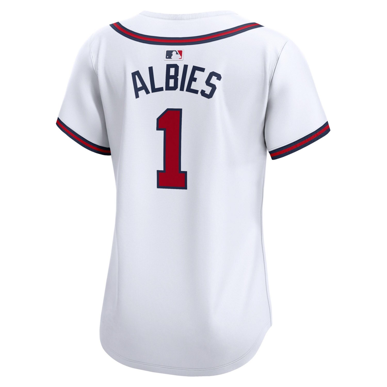 Nike Ozzie Albies Atlanta Braves Home Limited Player Jersey                                                                      - view number 3