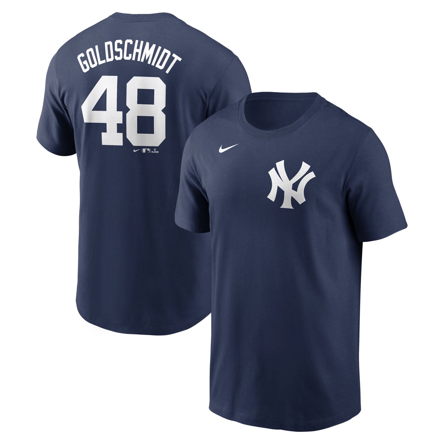 Nike Paul Goldschmidt New York Yankees Fuse Name  Number T-Shirt