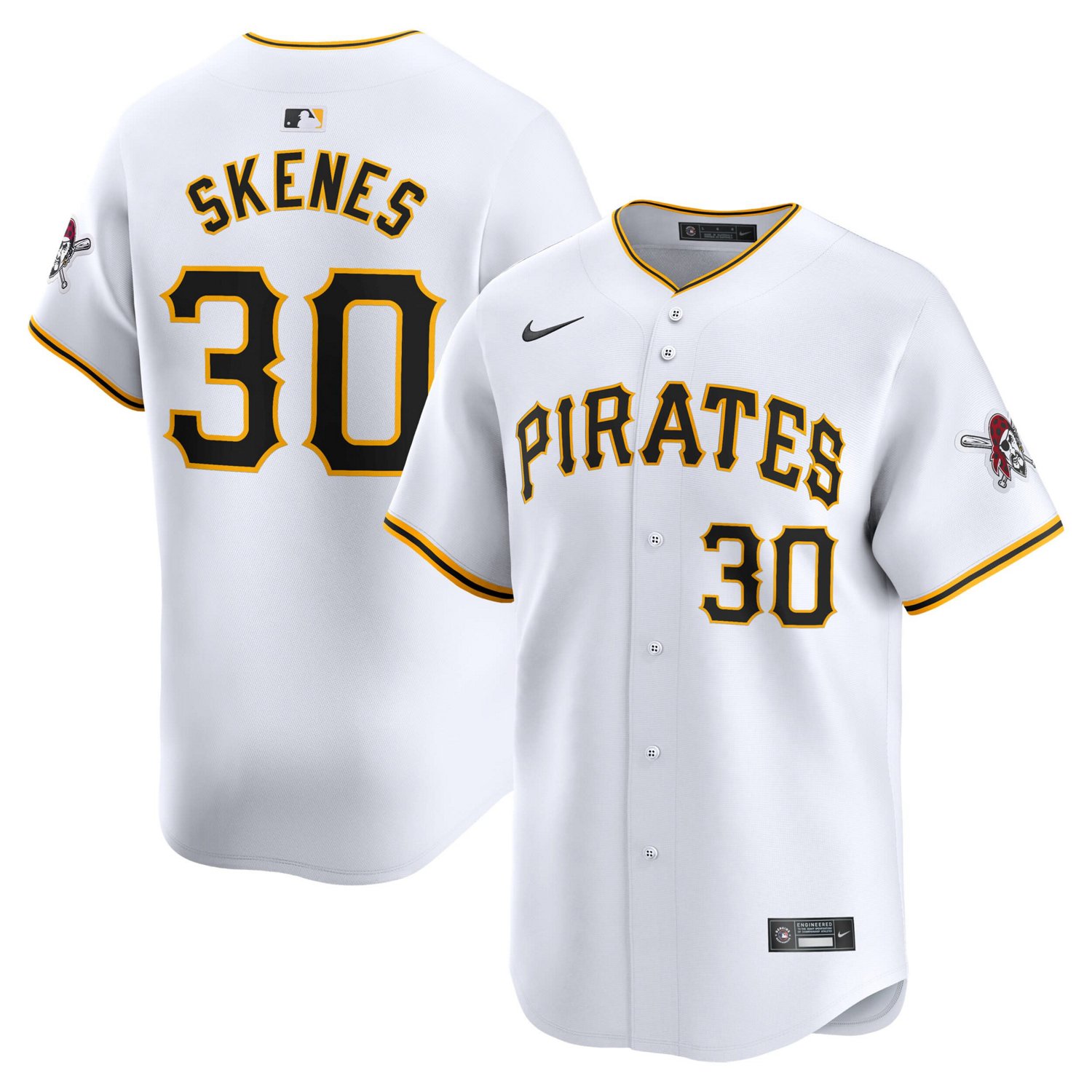 Nike Paul Skenes Pittsburgh Pirates Home Limited Player Jersey                                                                   - view number 1