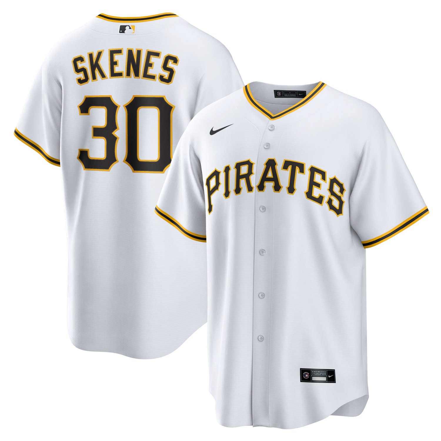 Nike Paul Skenes Pittsburgh Pirates Home Replica Player Jersey - view number 1