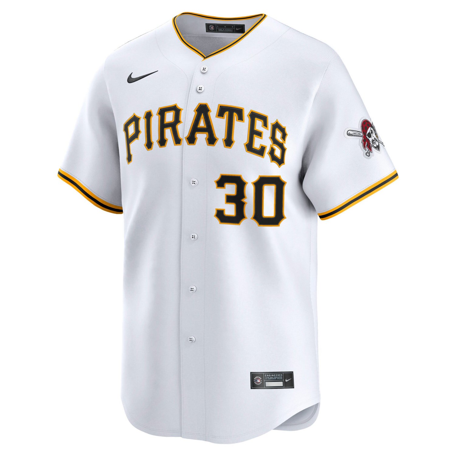 Nike Paul Skenes Pittsburgh Pirates Road Limited Player Jersey - view number 2