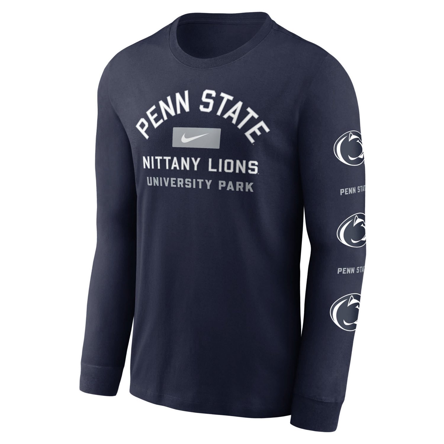 【NIKE】Penn State Nittany Lions Dri-FIT College T-Shirt Penn State Nittany Lions Performance Primary Statement Men's