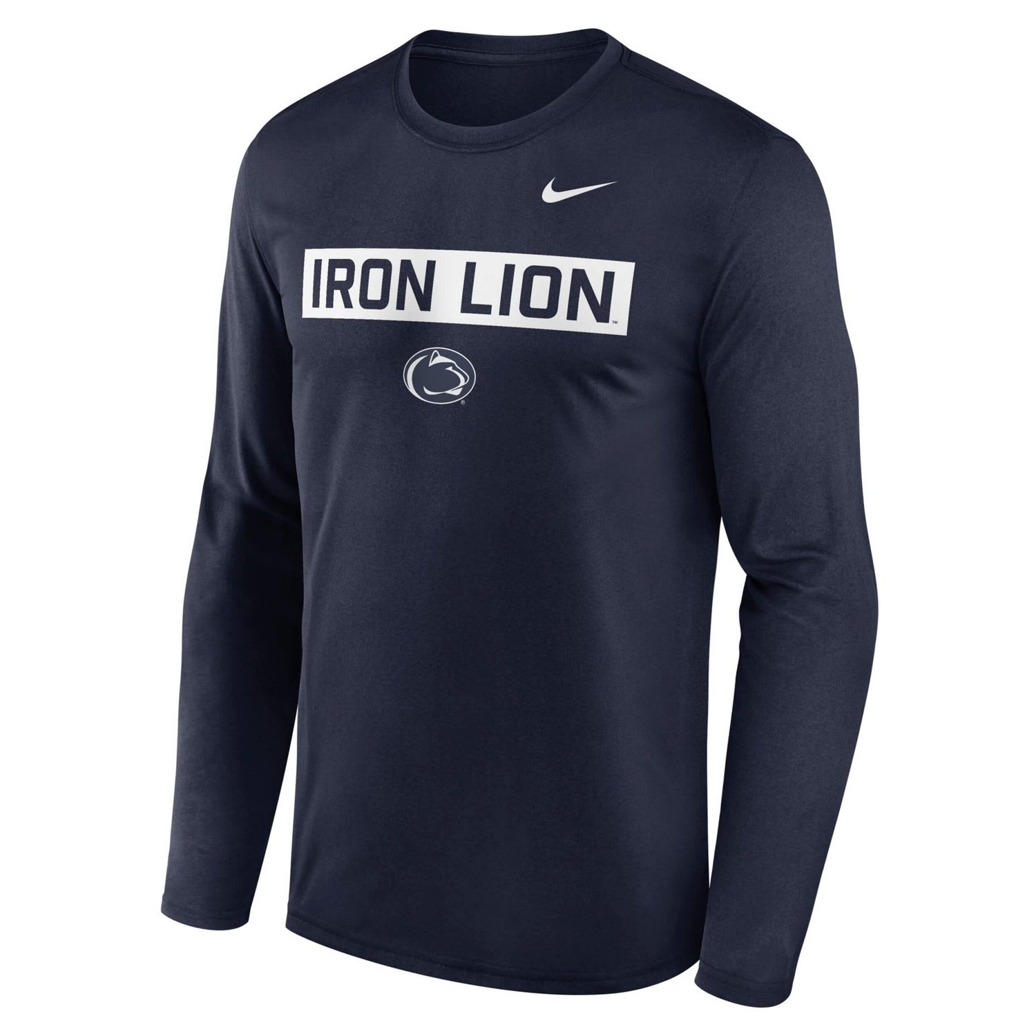 Nike Penn State Nittany Lions Primetime Campus 2-Hit Legend Dri-FIT Long Sleeve T-Shirt