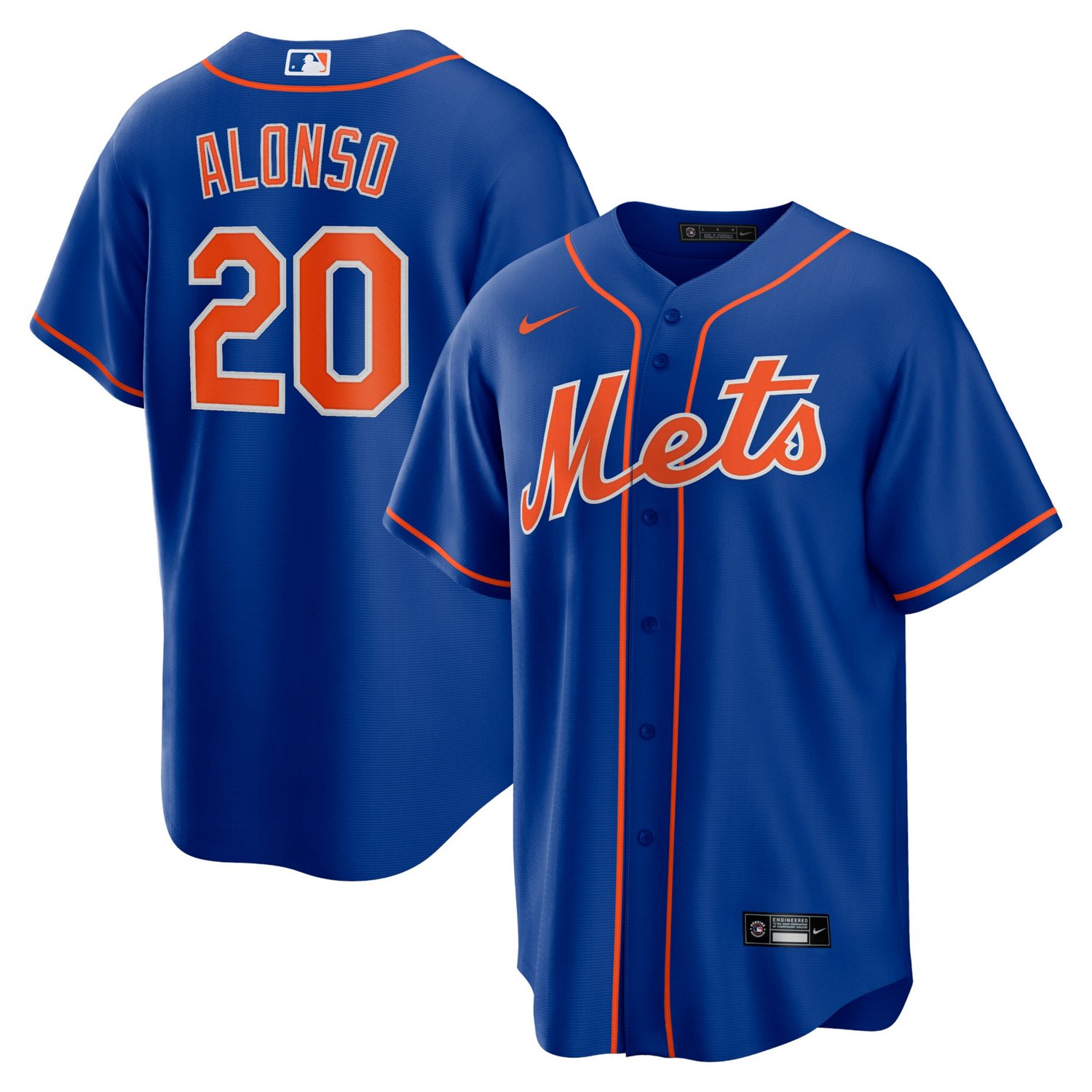 Nike Pete Alonso New York Mets Alternate Replica Player Name Jersey
