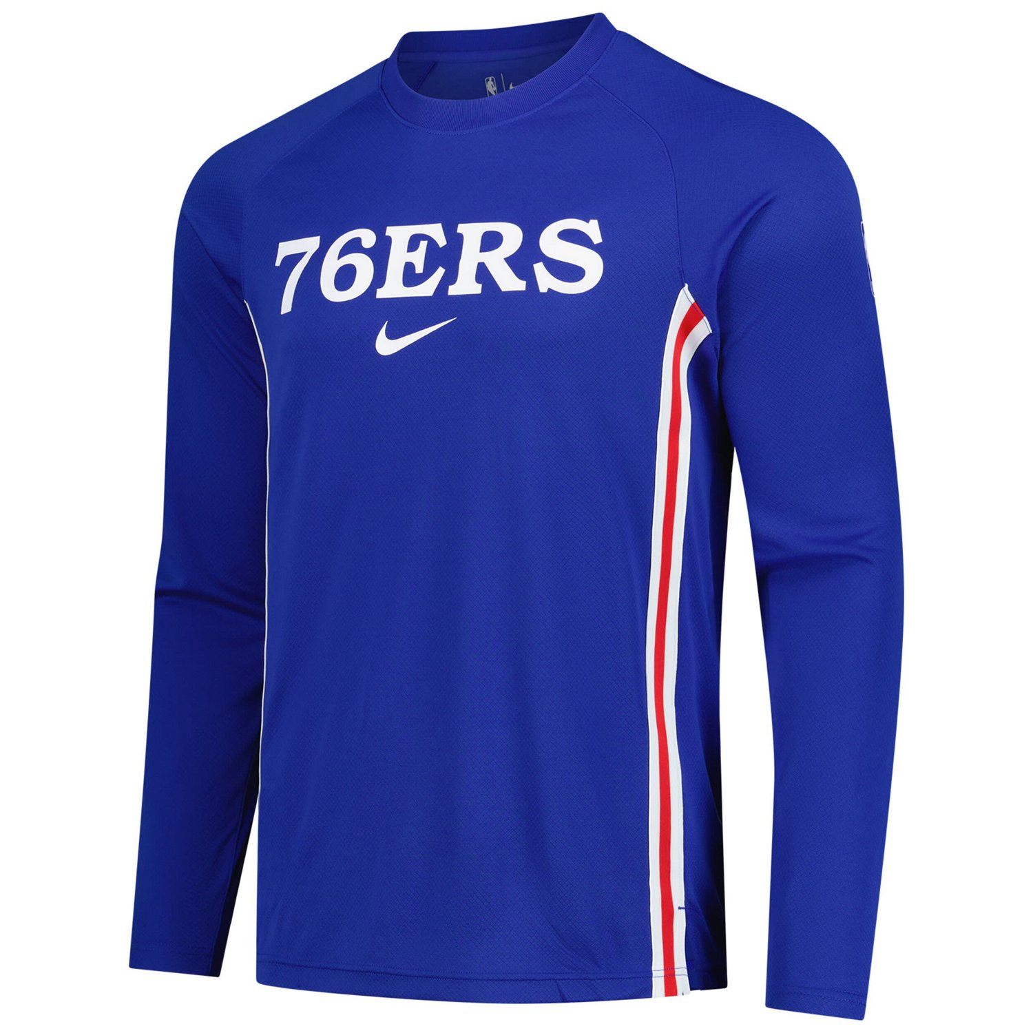 Nike Philadelphia 76ers 2025 26 Authentic Pre-Game Legend Dri-FIT Long Sleeve Shooting Shirt - view number 2