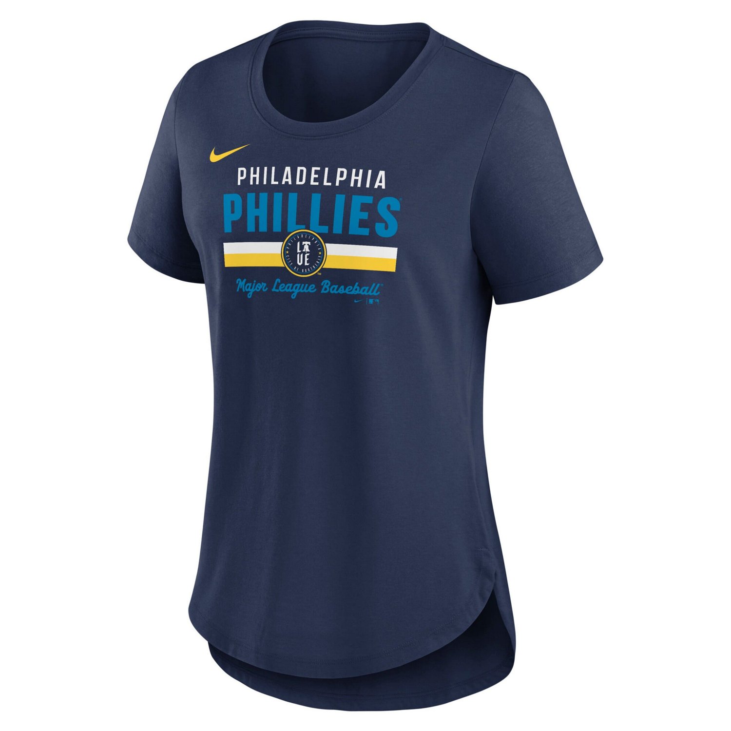 Nike Philadelphia Phillies City Connect Lockup Tri-Blend T-Shirt - view number 2