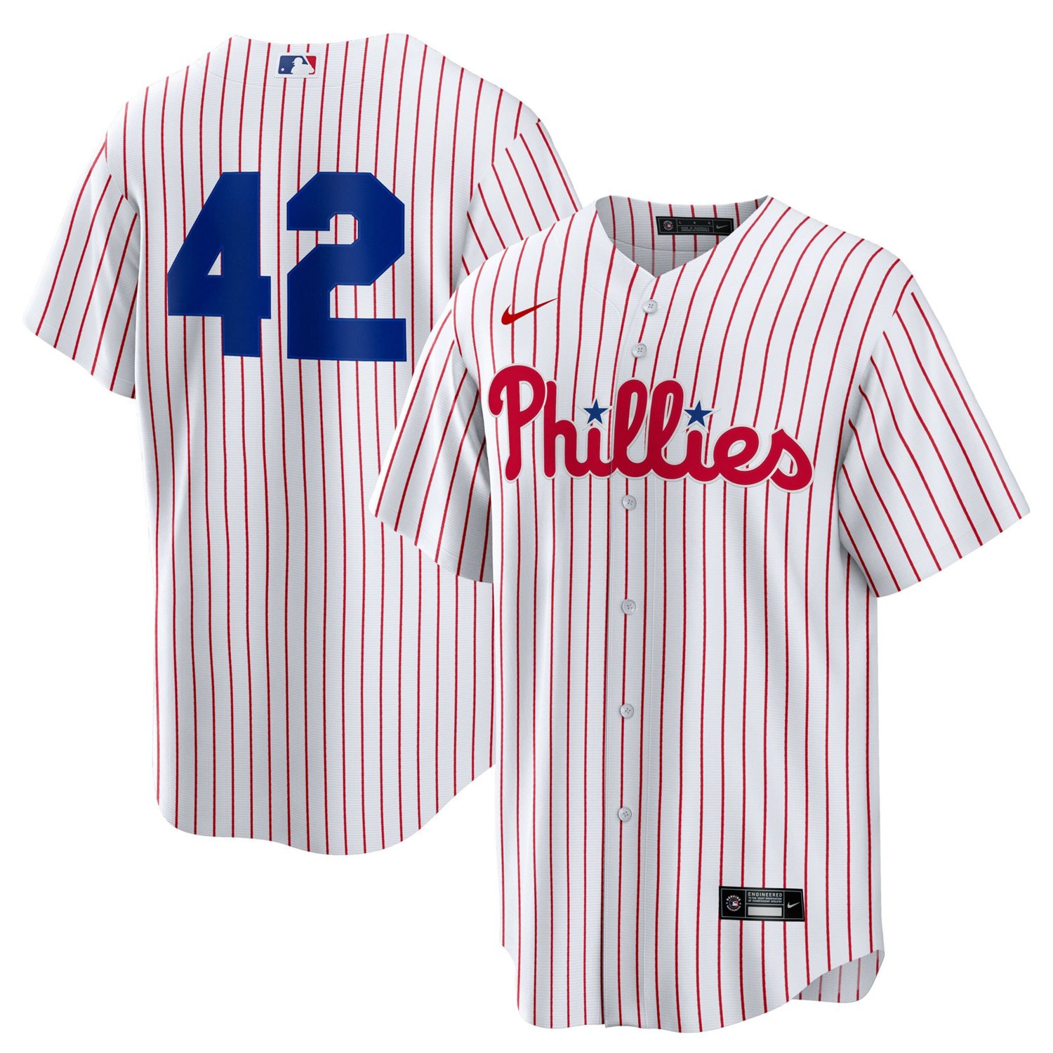 Nike Philadelphia Phillies Home 2025 Jackie Robinson Day Replica Jersey