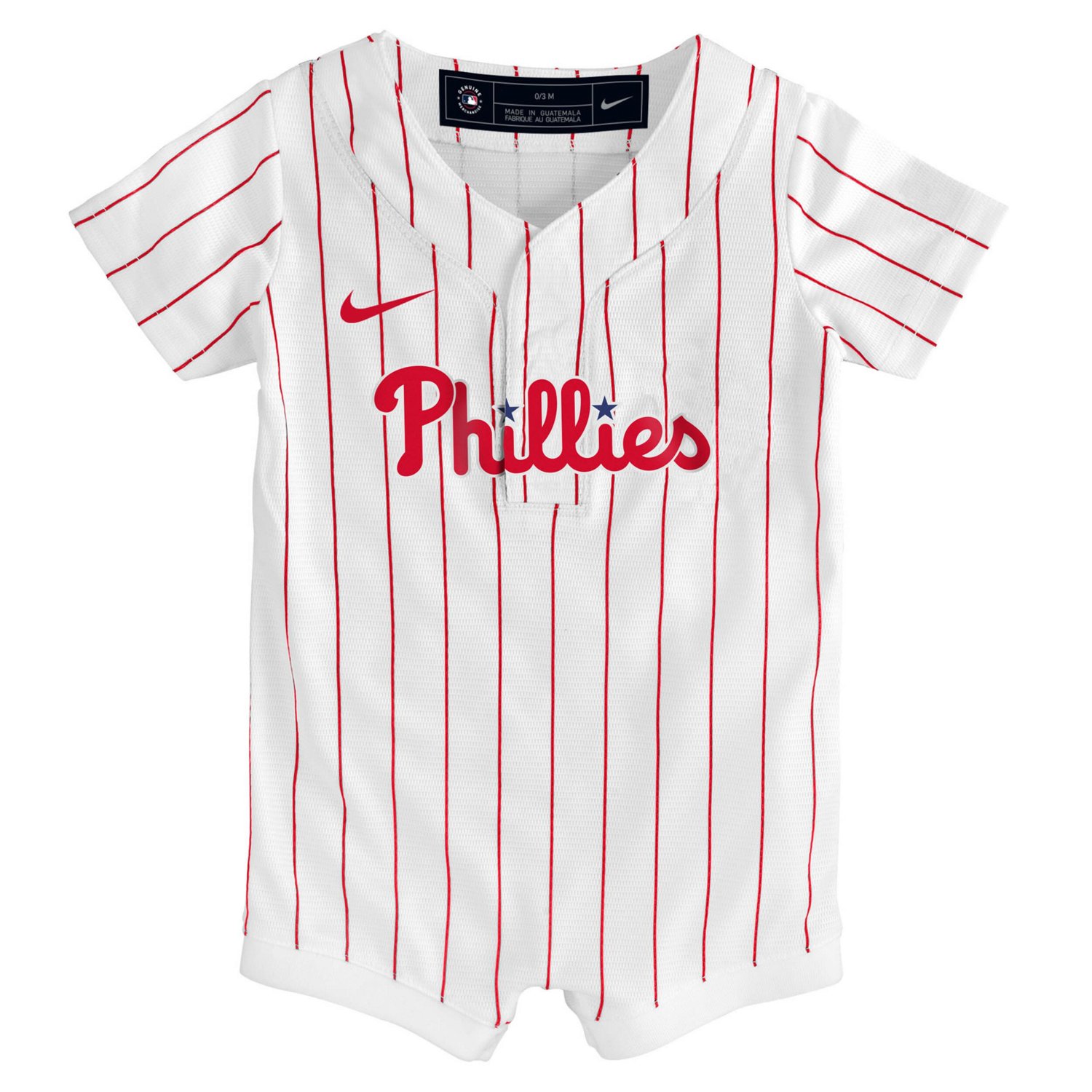 Nike Philadelphia Phillies Home Replica Romper Jersey - view number 2