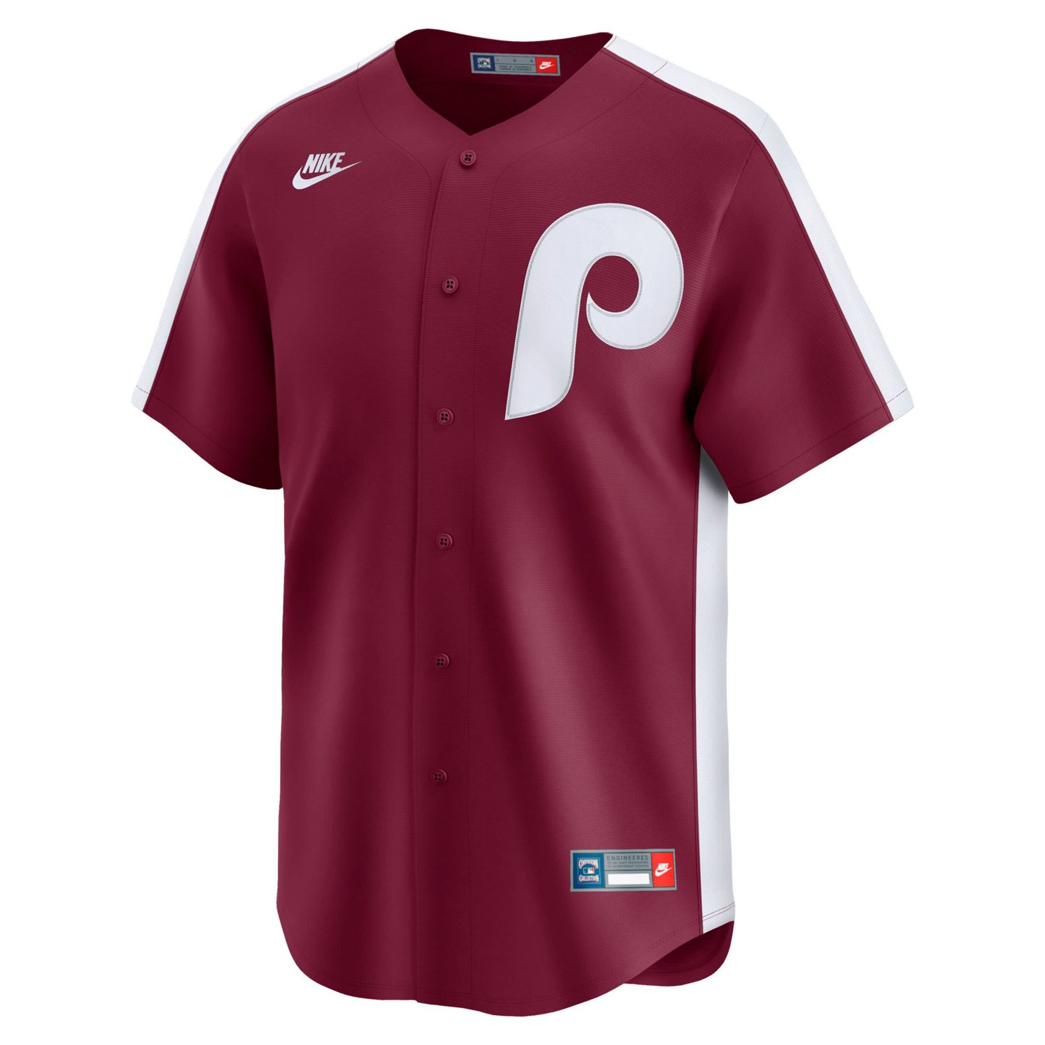 Nike Philadelphia Phillies Throwback Cooperstown Collection Limited Jersey - view number 2