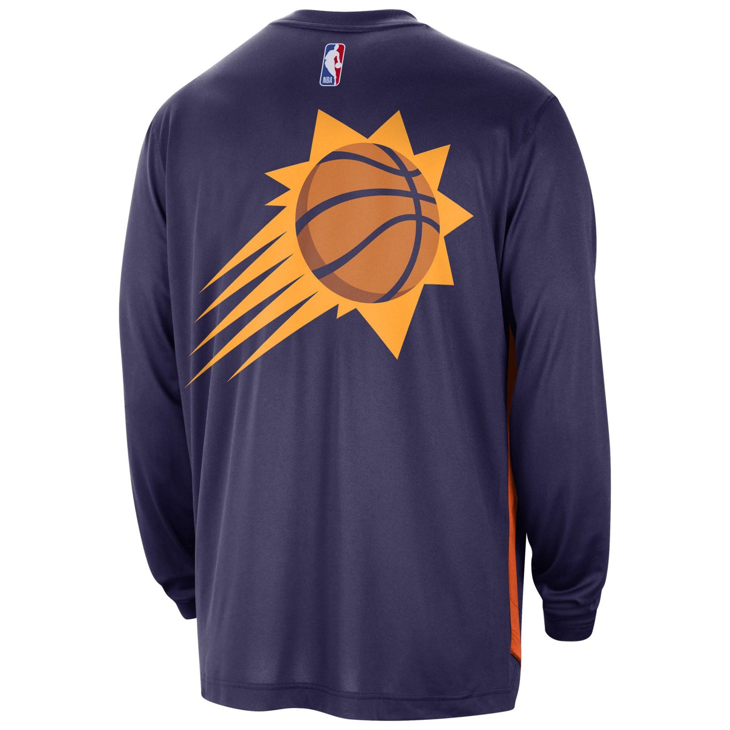 Nike Phoenix Suns 2023/24 City Edition Authentic Pregame Performance Long Sleeve Shooting T-Shirt                                - view number 3
