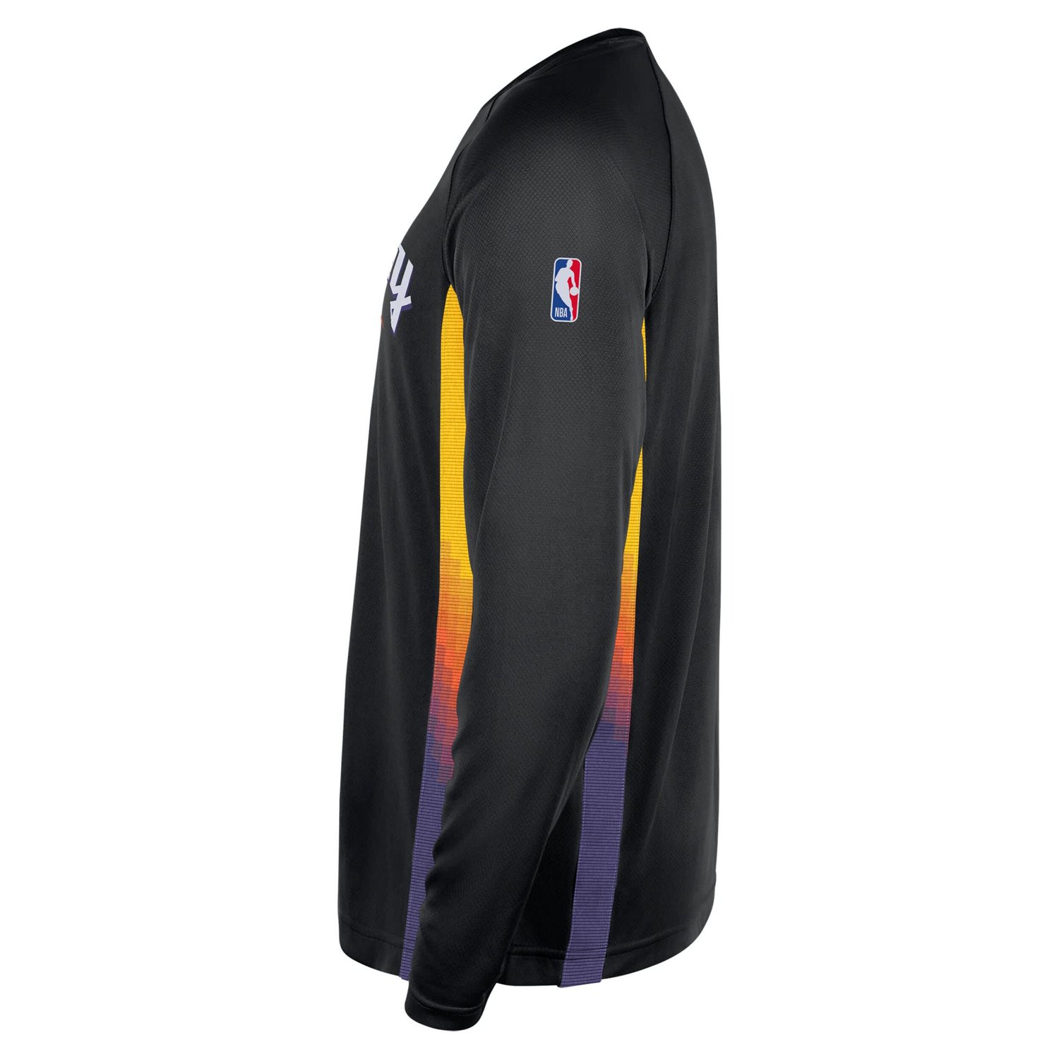 Nike Phoenix Suns 2025 26 City Edition Authentic Pregame Dri-FIT Long Sleeve Shooting T-Shirt - view number 4