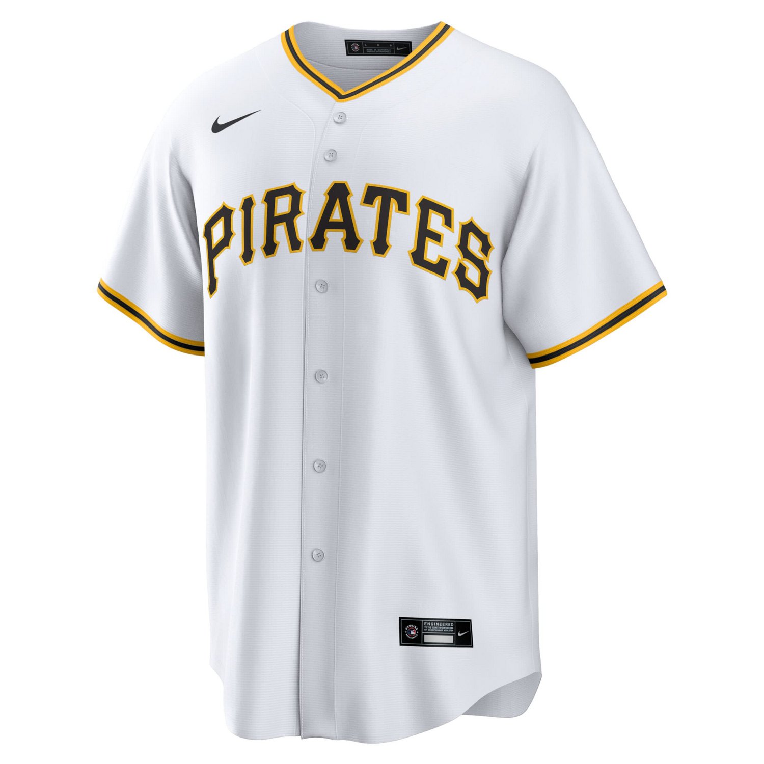 Nike Pittsburgh Pirates 1 Groom Home Replica Jersey - view number 2