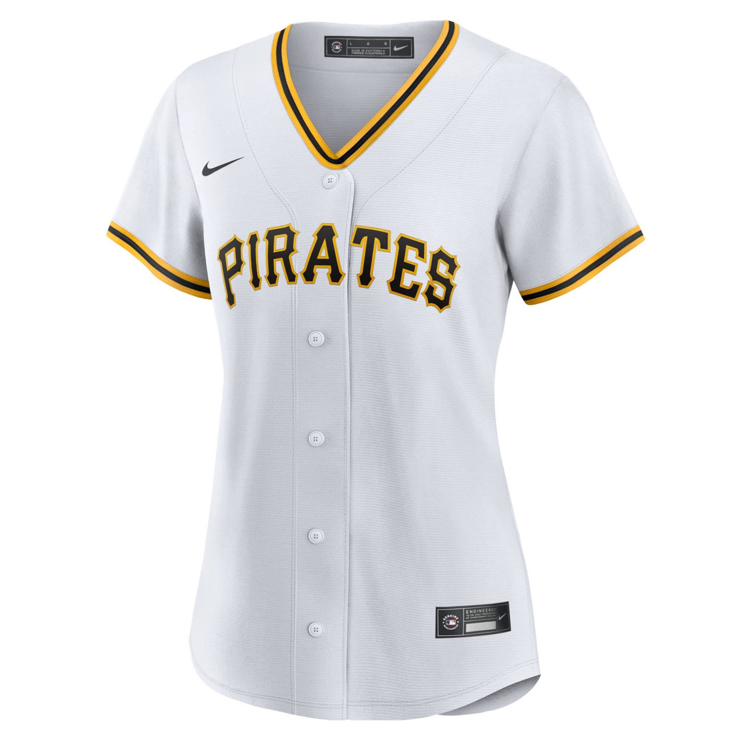 Nike Pittsburgh Pirates 1 Mom Home Replica Jersey - view number 2